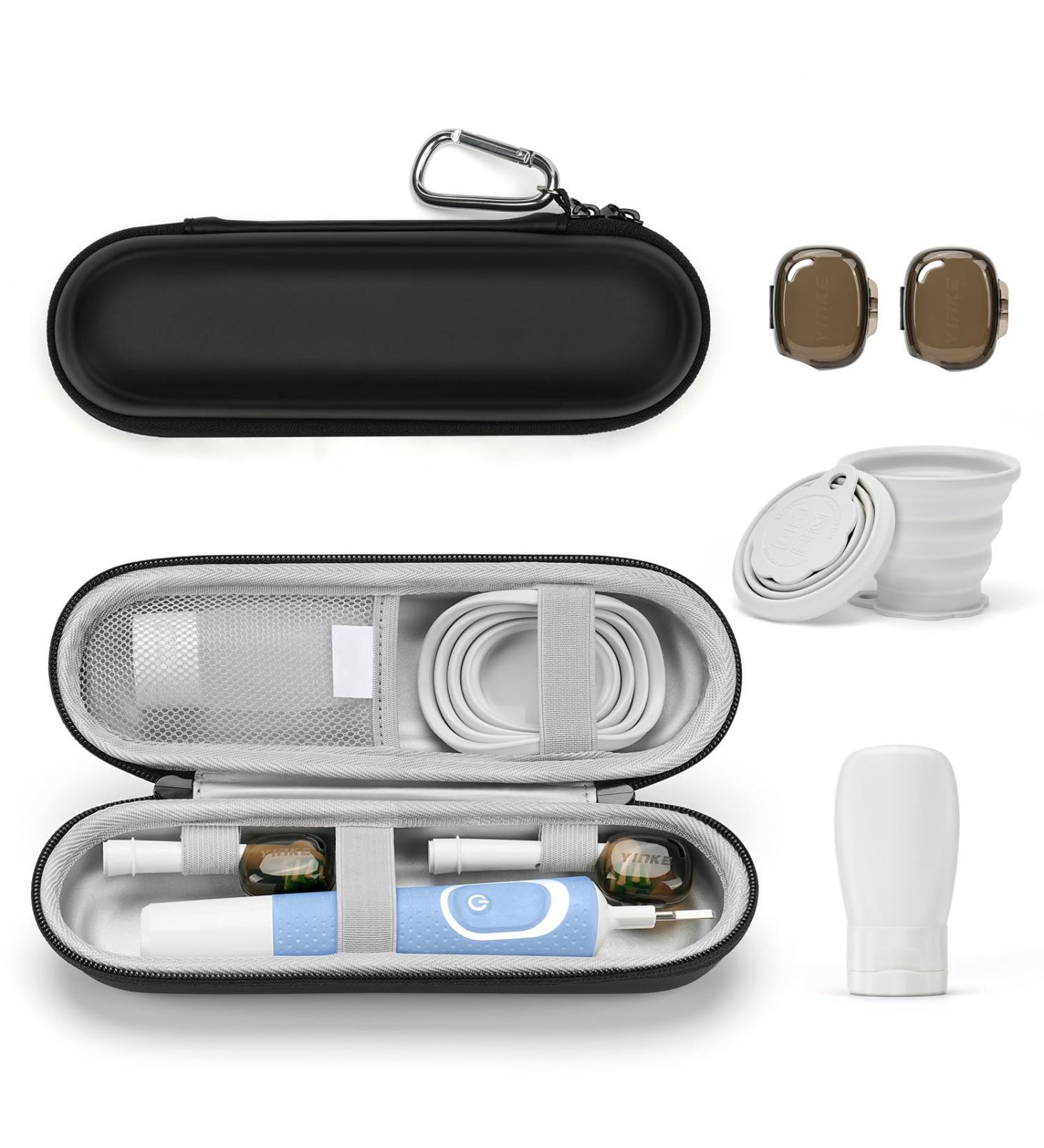 Yinke 2.0 Electric Toothbrush Case for Oral-B & Philips Sonicare - Travel Essential for Electric Toothbrushes - Buy Online on GoSupps.com