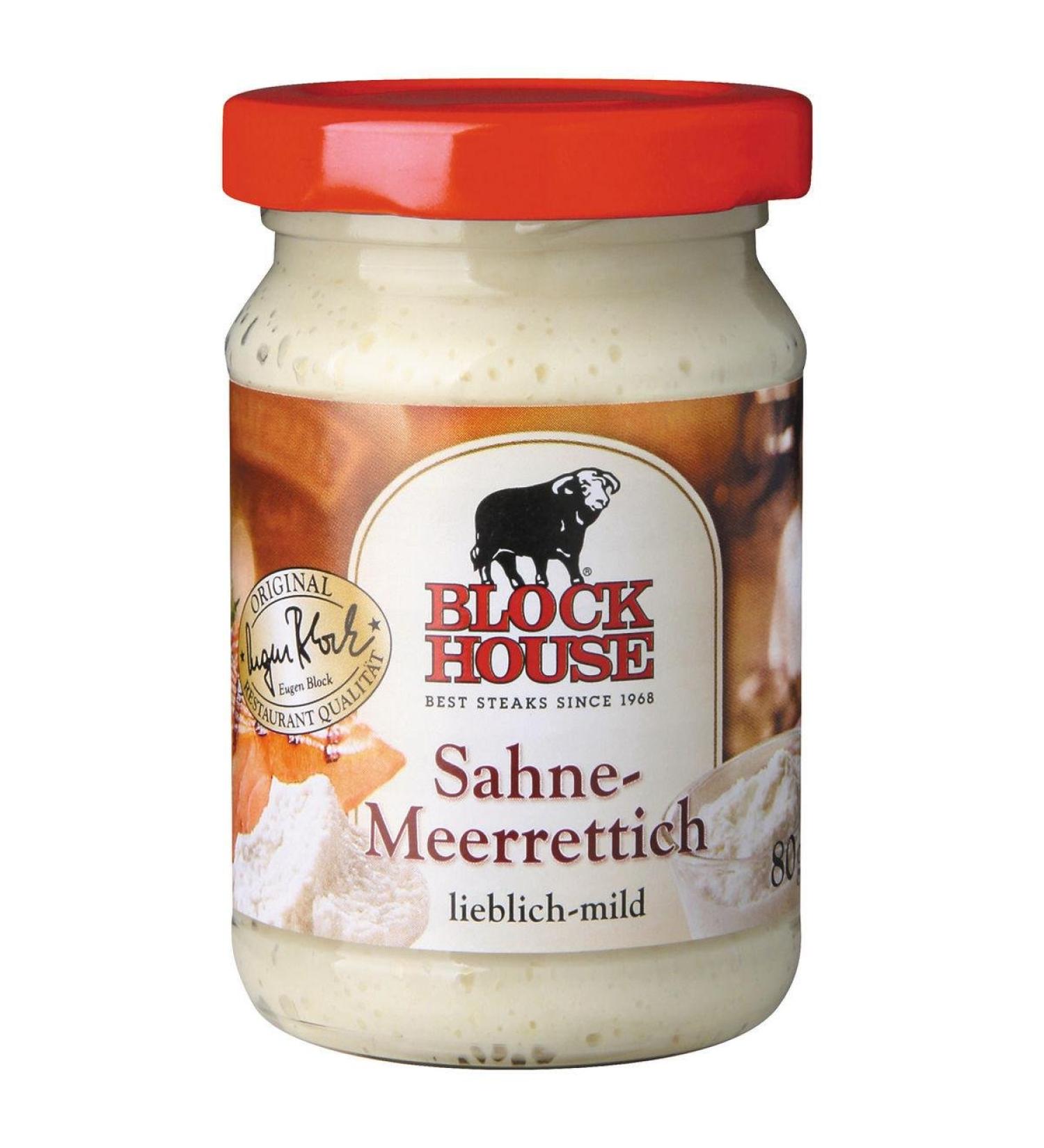 Block House Horseradish Cream - 1 x 80 g