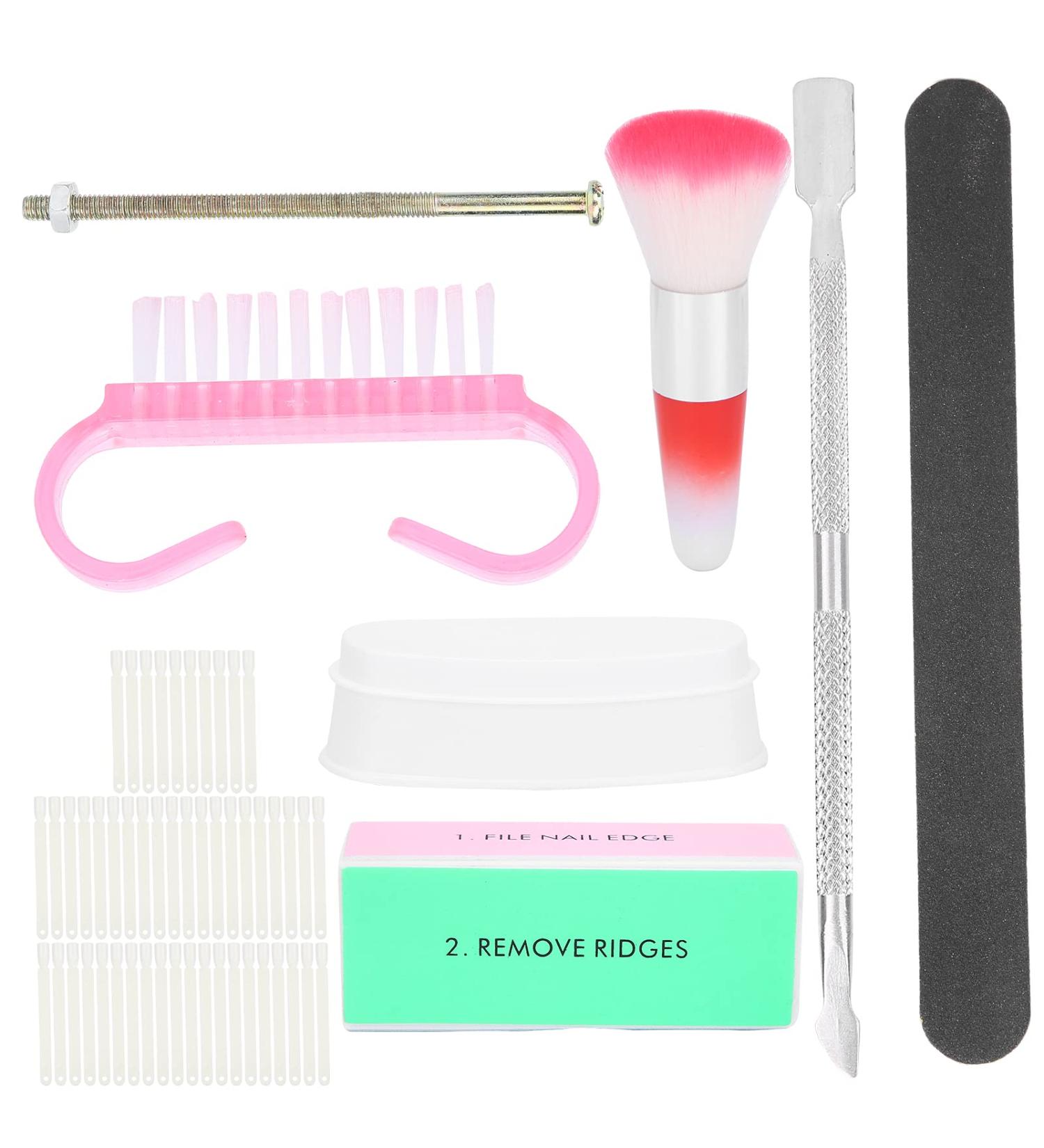 Nail Tips Display Set - Durable Manicure Nail Art Kit for Nail Design Practice & Collection - International Shipping Available - Buy Online on GoSupps.com