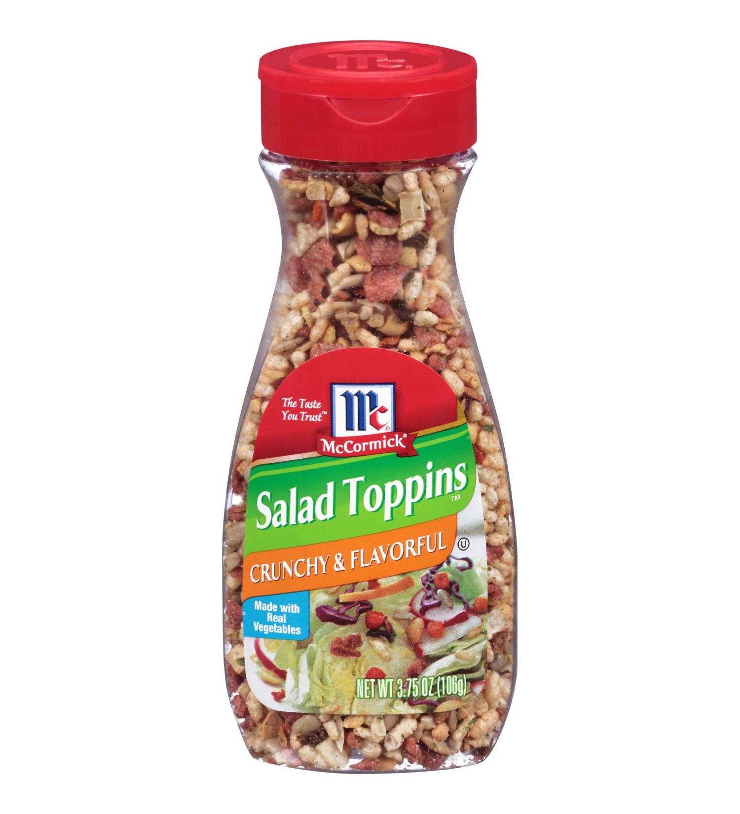 McCormick Salad Toppins Crunchy & Flavorful 3.75 oz (2 Pack) - Buy Online on GoSupps.com