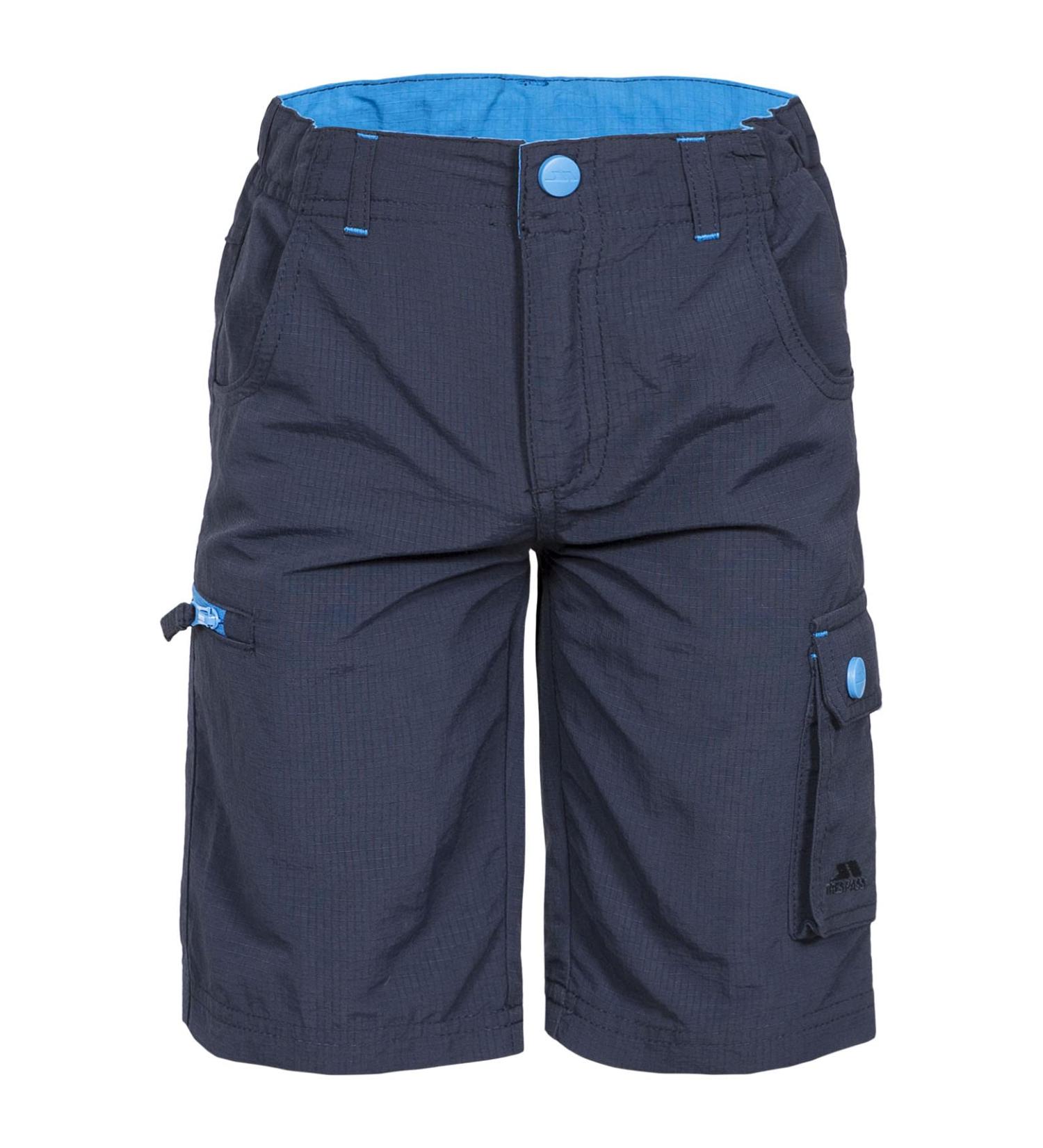 Buy Trespass Boys Summer Shorts Marty 5-6 Navy - Stylish & Durable Kids Clothing | Shop Now for International Shipping - Buy Online on GoSupps.com