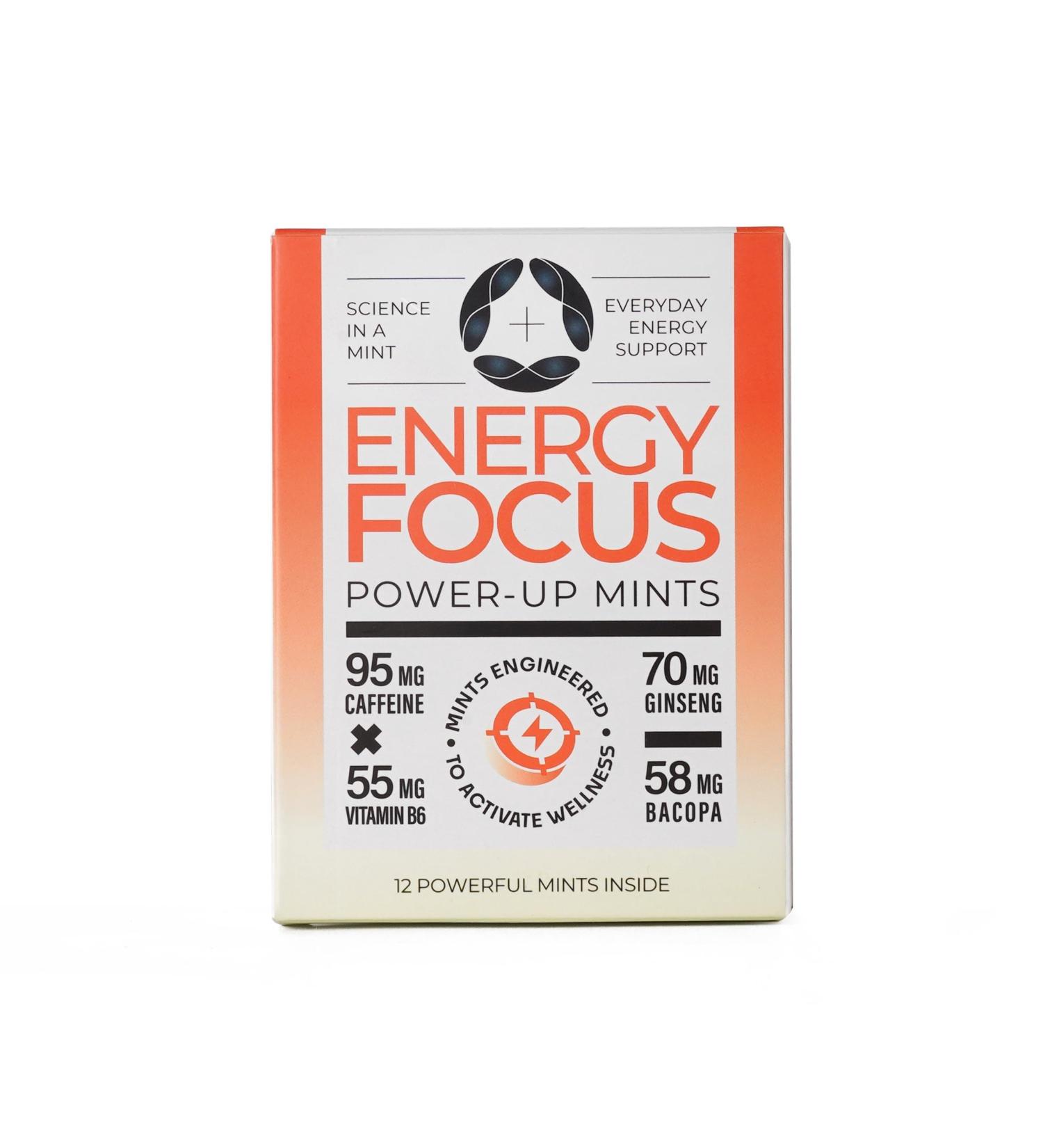 Optii Mint Energy & Focus Mints | Sugar-Free Plant-Based Clean Energy | 12 Pieces - Buy Online on GoSupps.com