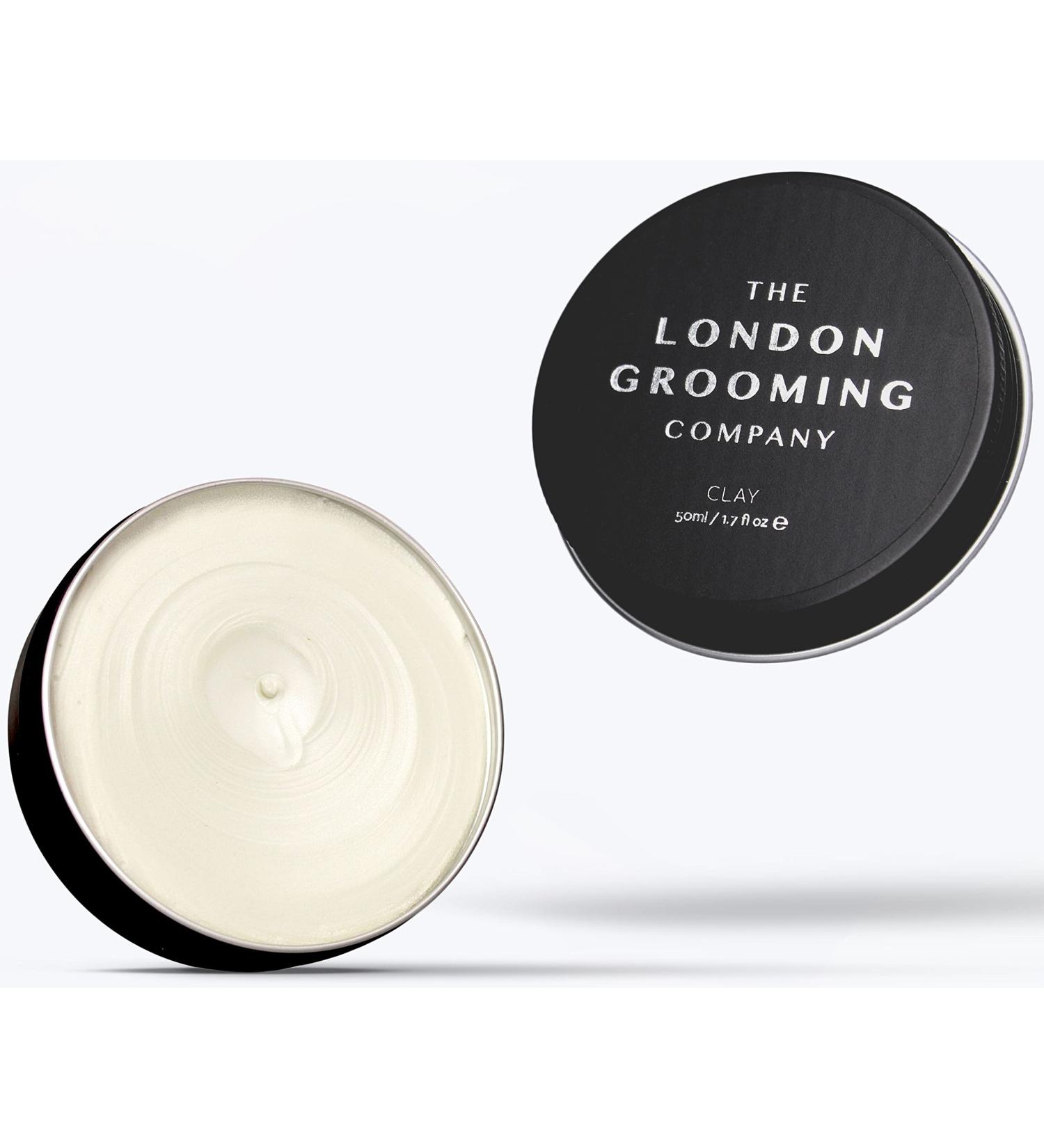 London Grooming Co. Men's Hair Clay | Firm Hold, Matte Finish | 1.7 fl oz (50ml) - Buy Online on GoSupps.com