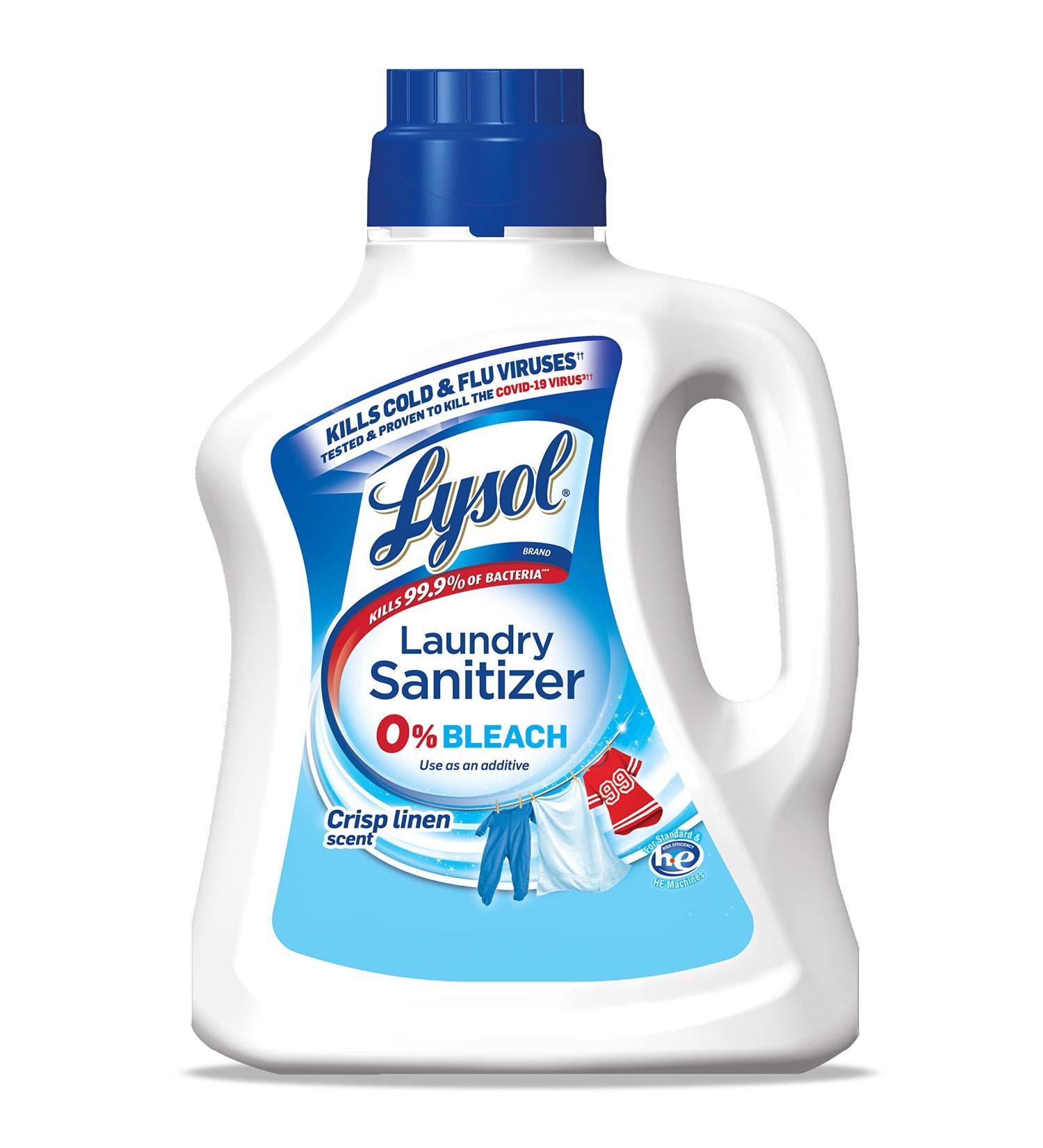 Buy Lysol Laundry Sanitizer Additive Crisp Linen 90oz - Effective Laundry Disinfectant for Fresh & Clean Clothes - International Shipping Available - Buy Online on GoSupps.com