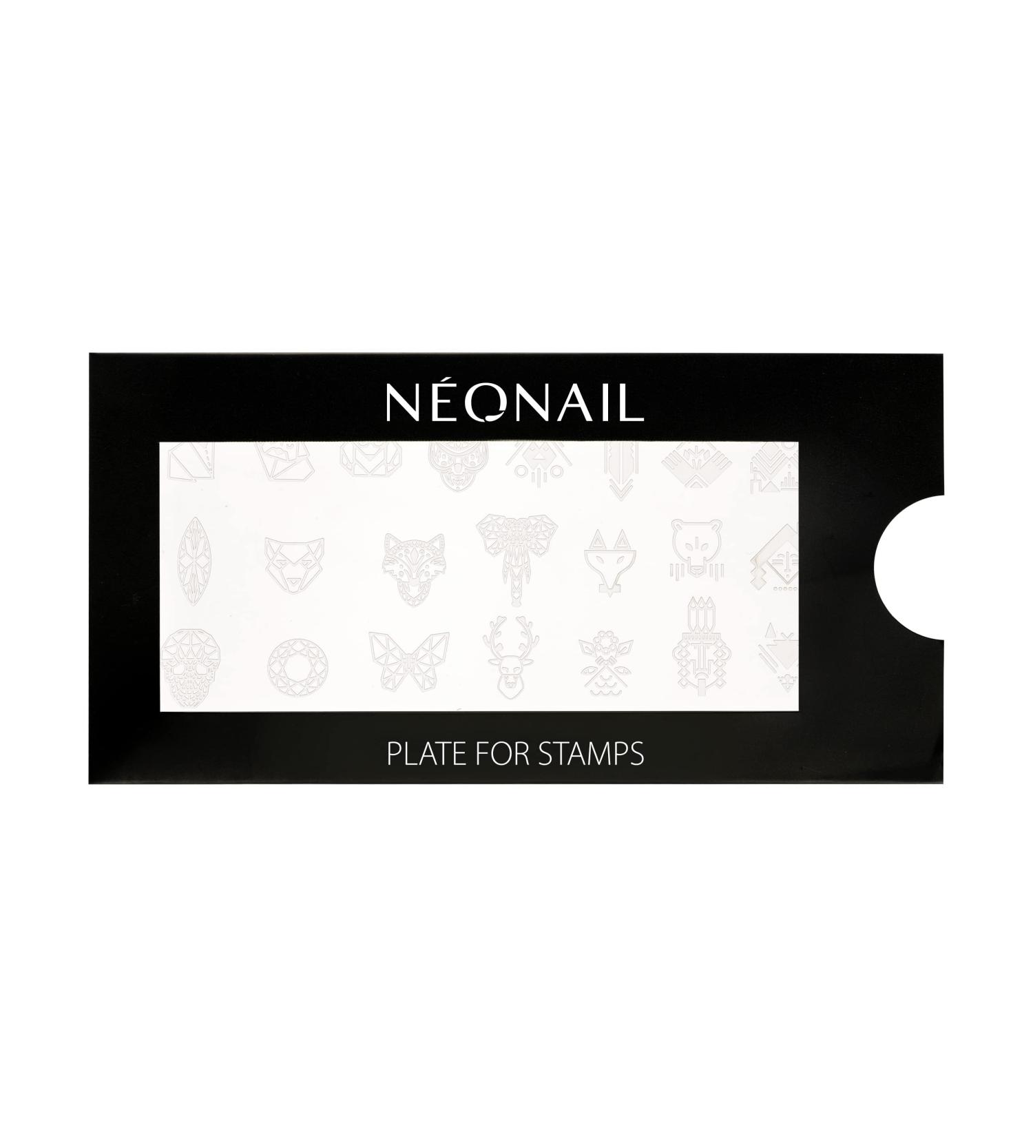 Neonail Stamping Plate 02 - Premium Nail Art Stencil for Stunning Designs & French Nails | International Shipping - Buy Online on GoSupps.com