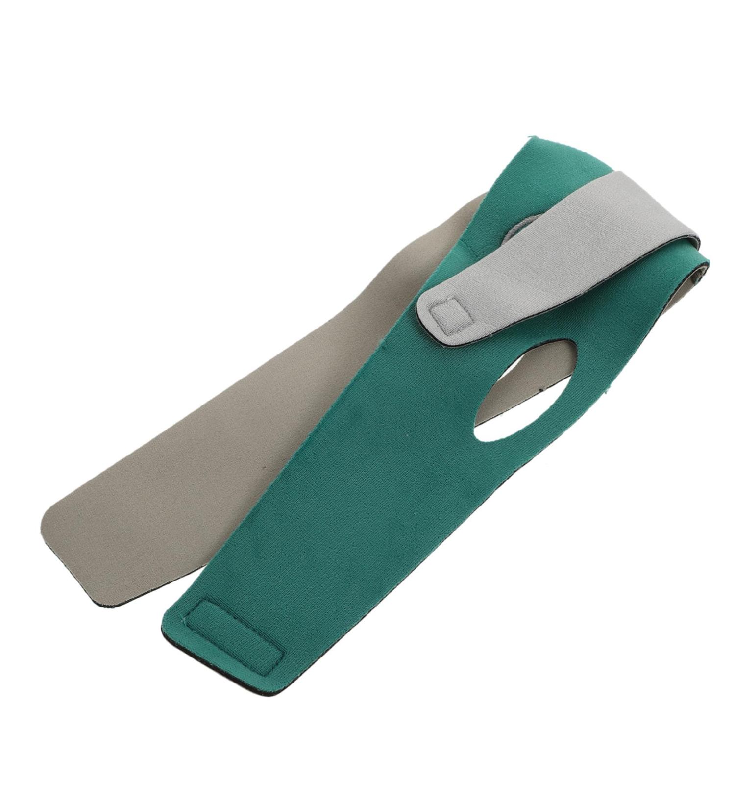minkissy 1 Pc Thin Belt Lifing Sagging Skin Lift Double Chin Reducer Strap Shaping Band Watch Band Tool Slimming Thinner Anti Wrinkle Woman Polyester 57X10X0.5CM Green - Buy Online on GoSupps.com
