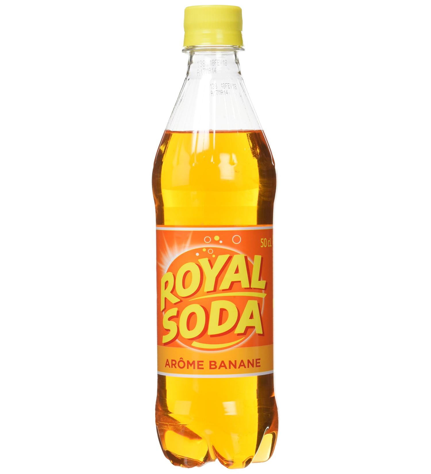 Royal Soda Bananas 50 cl - Lot of 4 - Buy Online on GoSupps.com