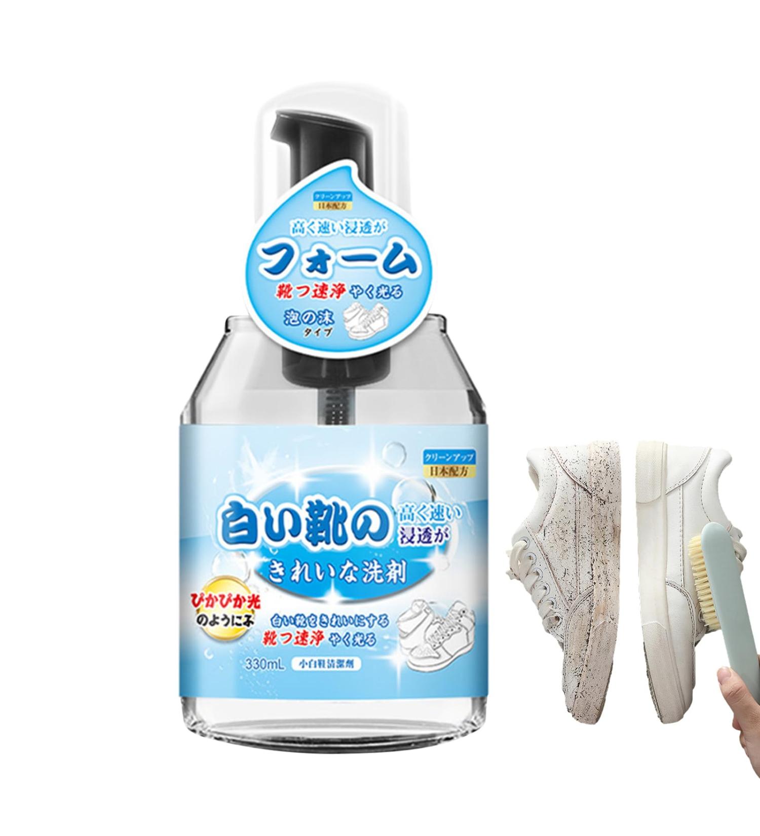 Dry Foam Cleaner Stain Remover - Multifunctional Clothes Stain Remover | Mild Dry Foam Cleaner Effective Sofa Cleaner Spray for Carpet Clothes Laundry Shakven White shoe cleaner - Buy Online on GoSupps.com