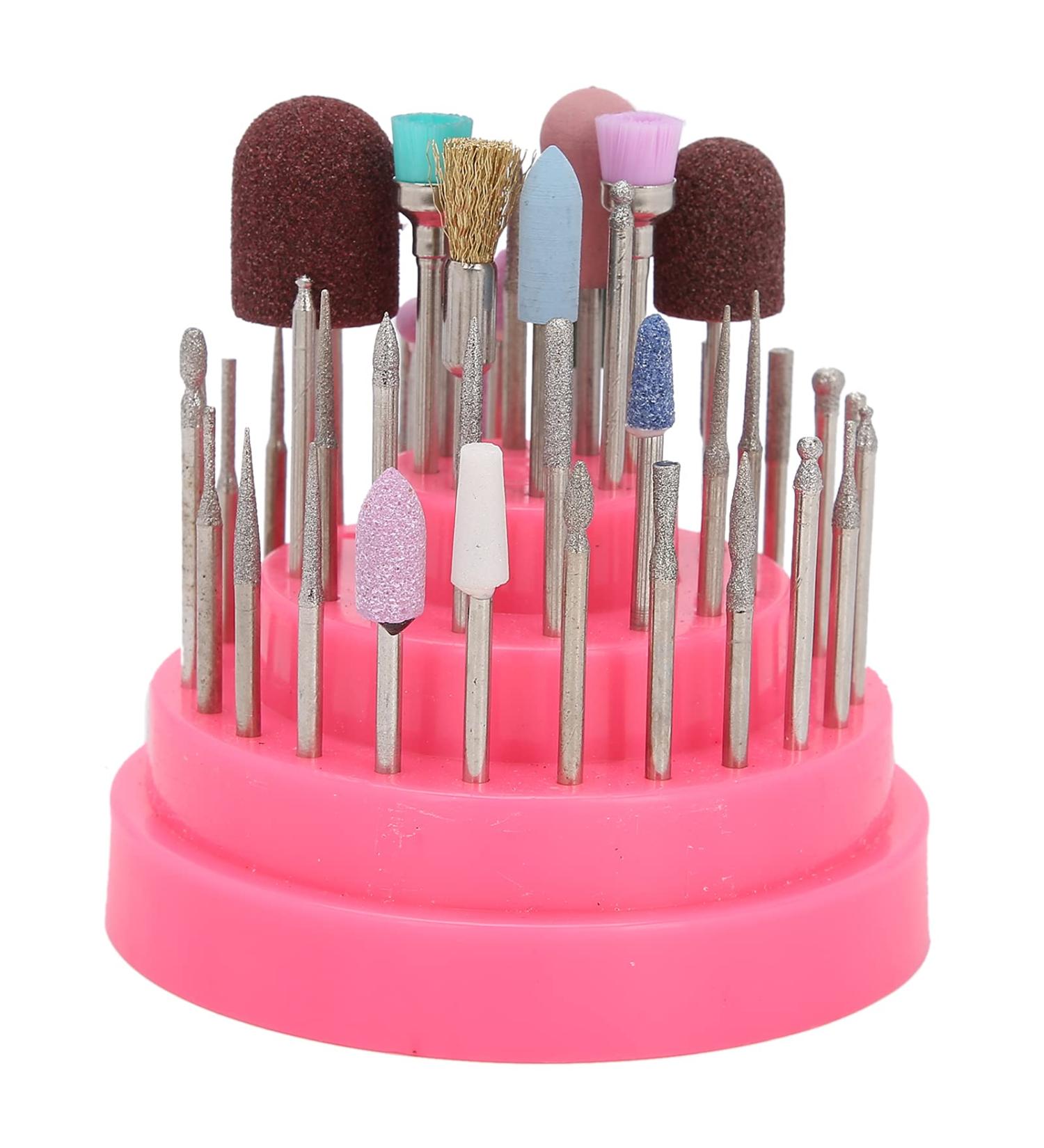 Nail Drill Bits Convenient Operation Nail Polisher Accessory Nail Grinding Head for Nail Polishing - Buy Online on GoSupps.com