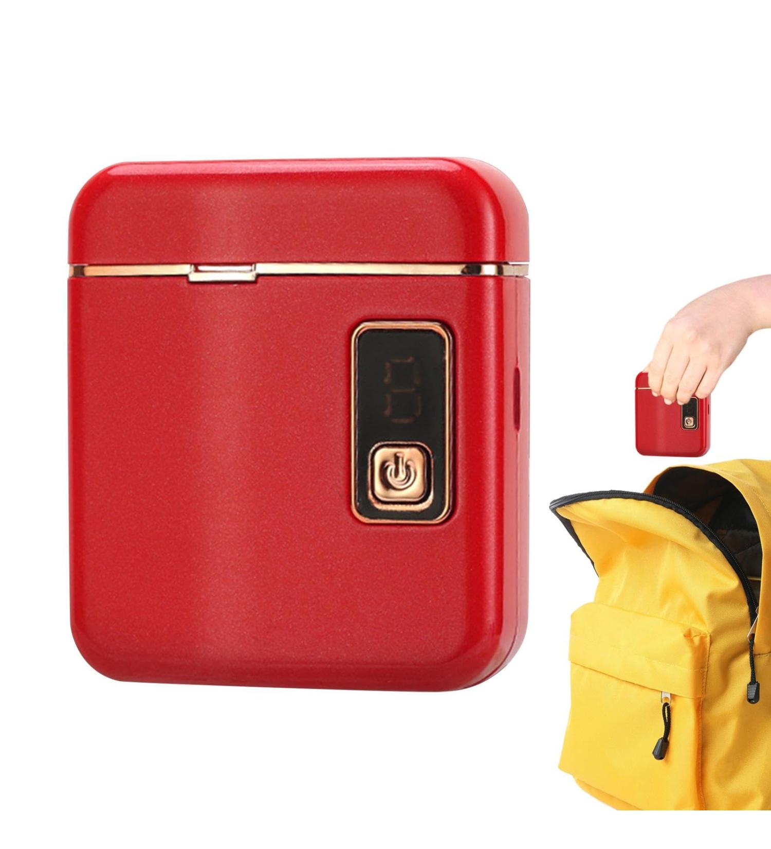 Hutnncg Electric Nail Trimmer | 3 Modes Adjustable Electric Manicure Pedicure Tool for Seniors - Safety Fingernail Trimmer & Cutter Lighted Quiet Nail Scissors with Storage for Home Use Red - Buy Online on GoSupps.com