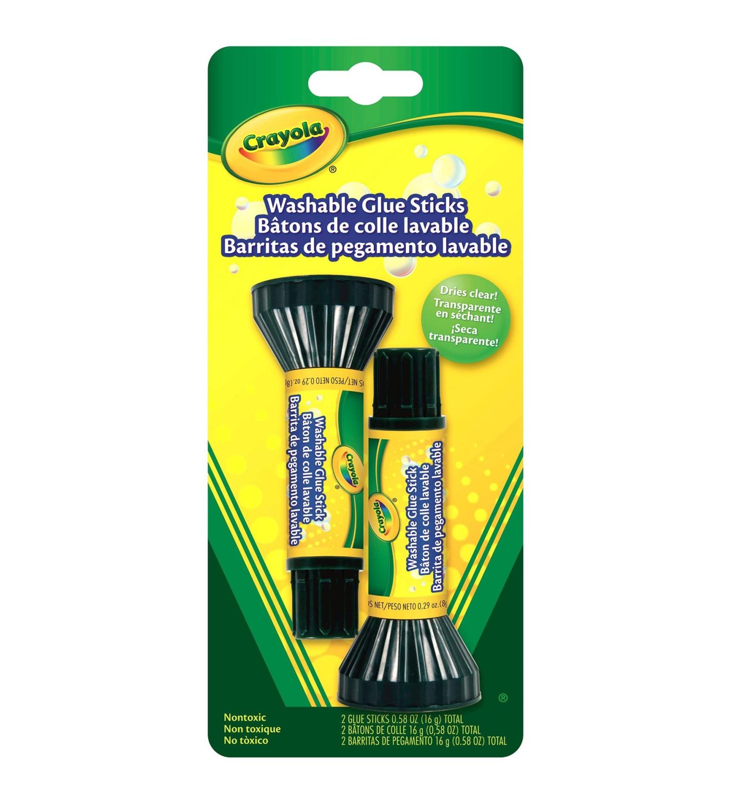 Crayola Glue Stick Set School Supplies 2 Count Each .29oz - Buy Online on GoSupps.com