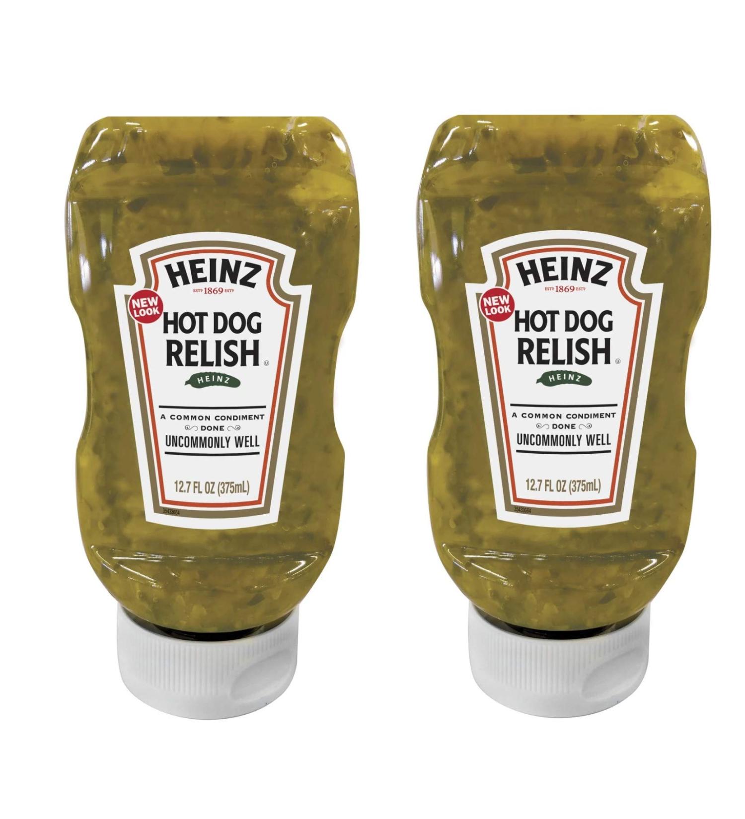 Heinz Hot Dog Relish, 12.7 oz (2 Pack)