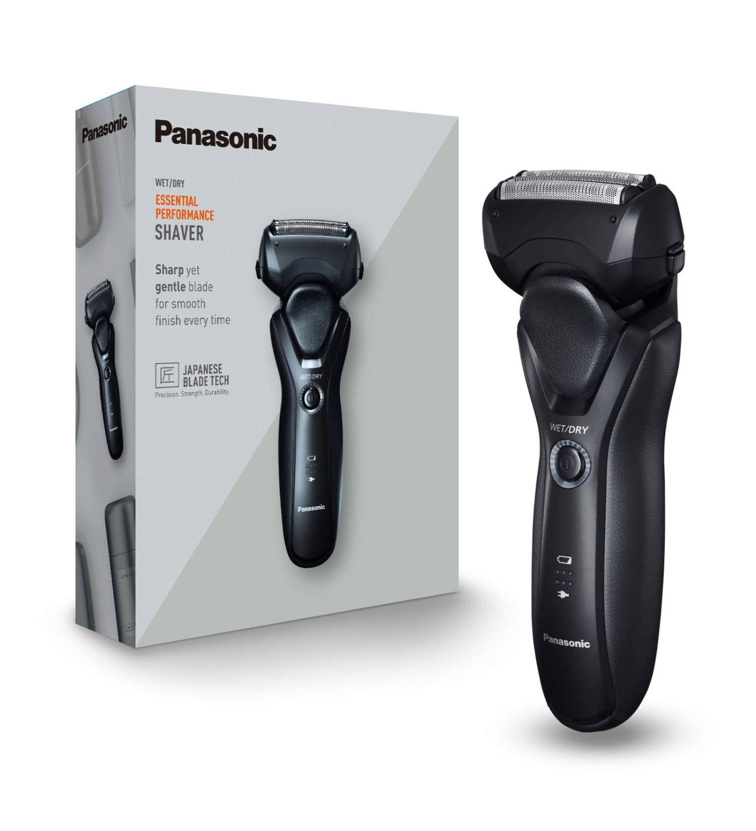 Buy Panasonic Series 500 ES-RT37 Wet & Dry Men s Shaver - 3 Blades for Quick Precise Cutting - International Shipping Available - Buy Online on GoSupps.com