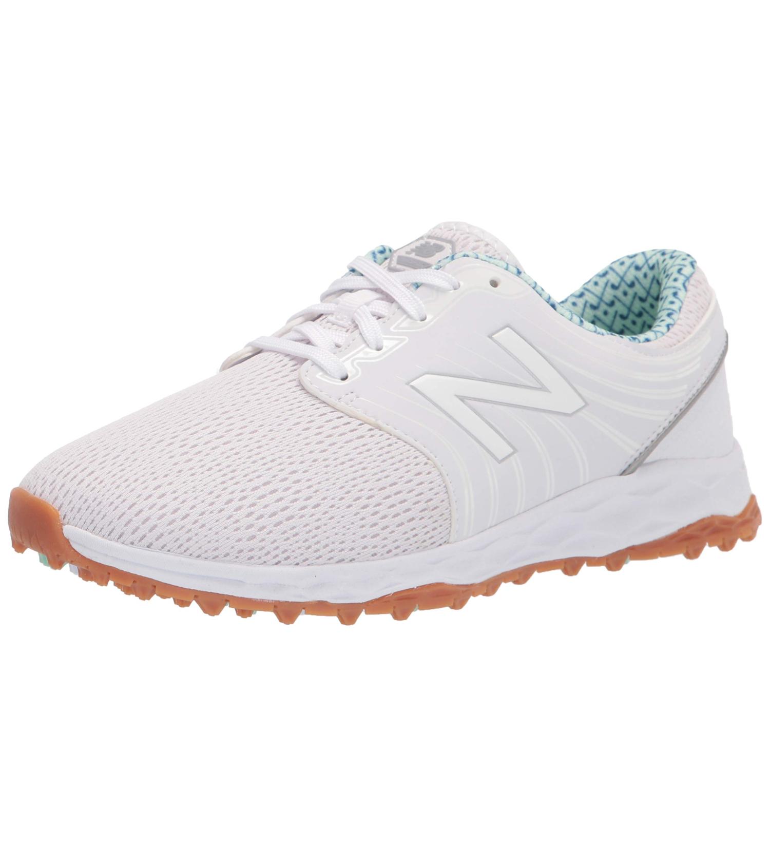 New Balance Women's Fresh Foam Breathe Golf Shoe 8.5 - White/Blueprint - Buy Online on GoSupps.com