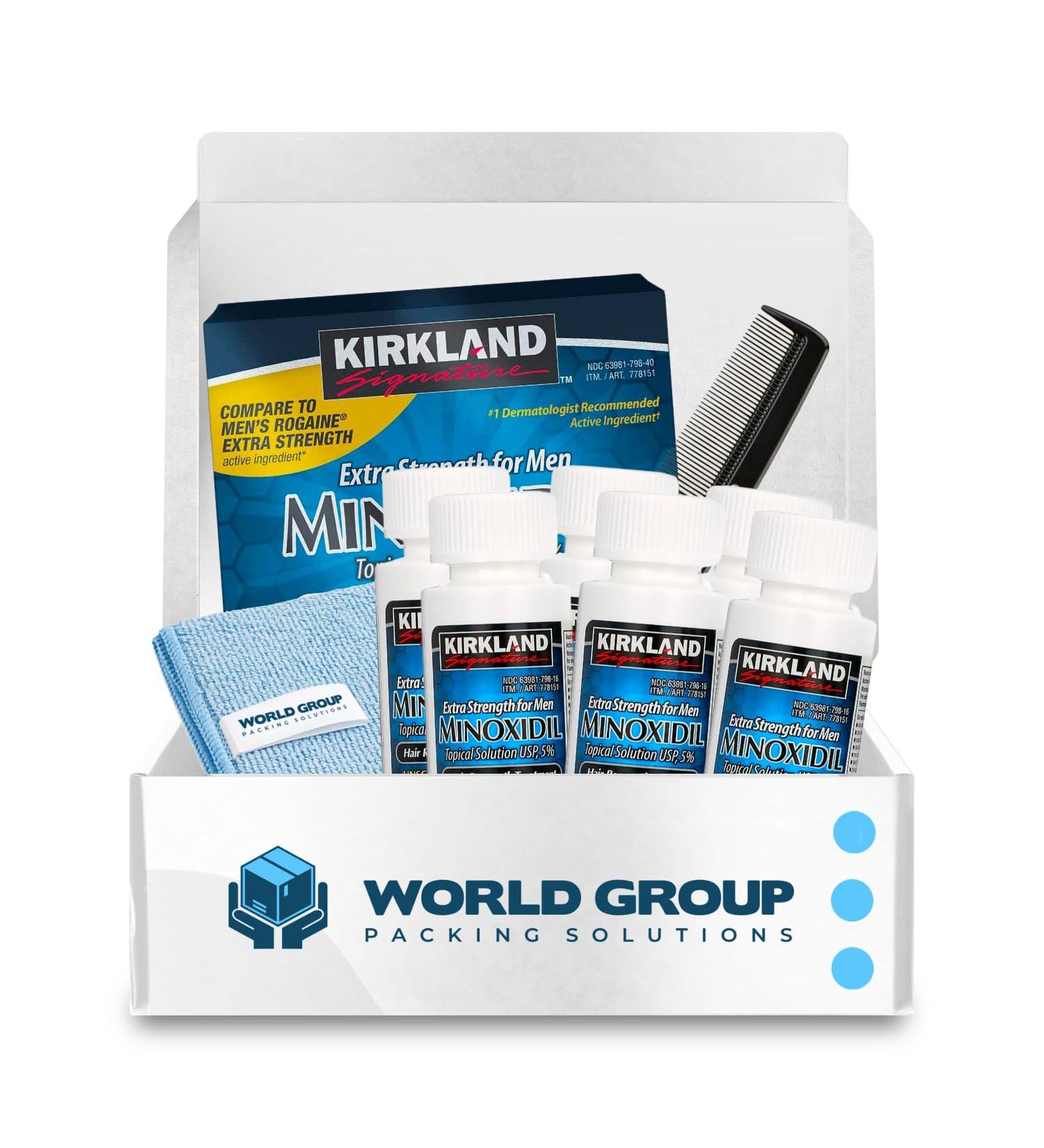 World Group Packing Solutions KIRKLAND Signatire Minoxidil for Men - Buy Online on GoSupps.com