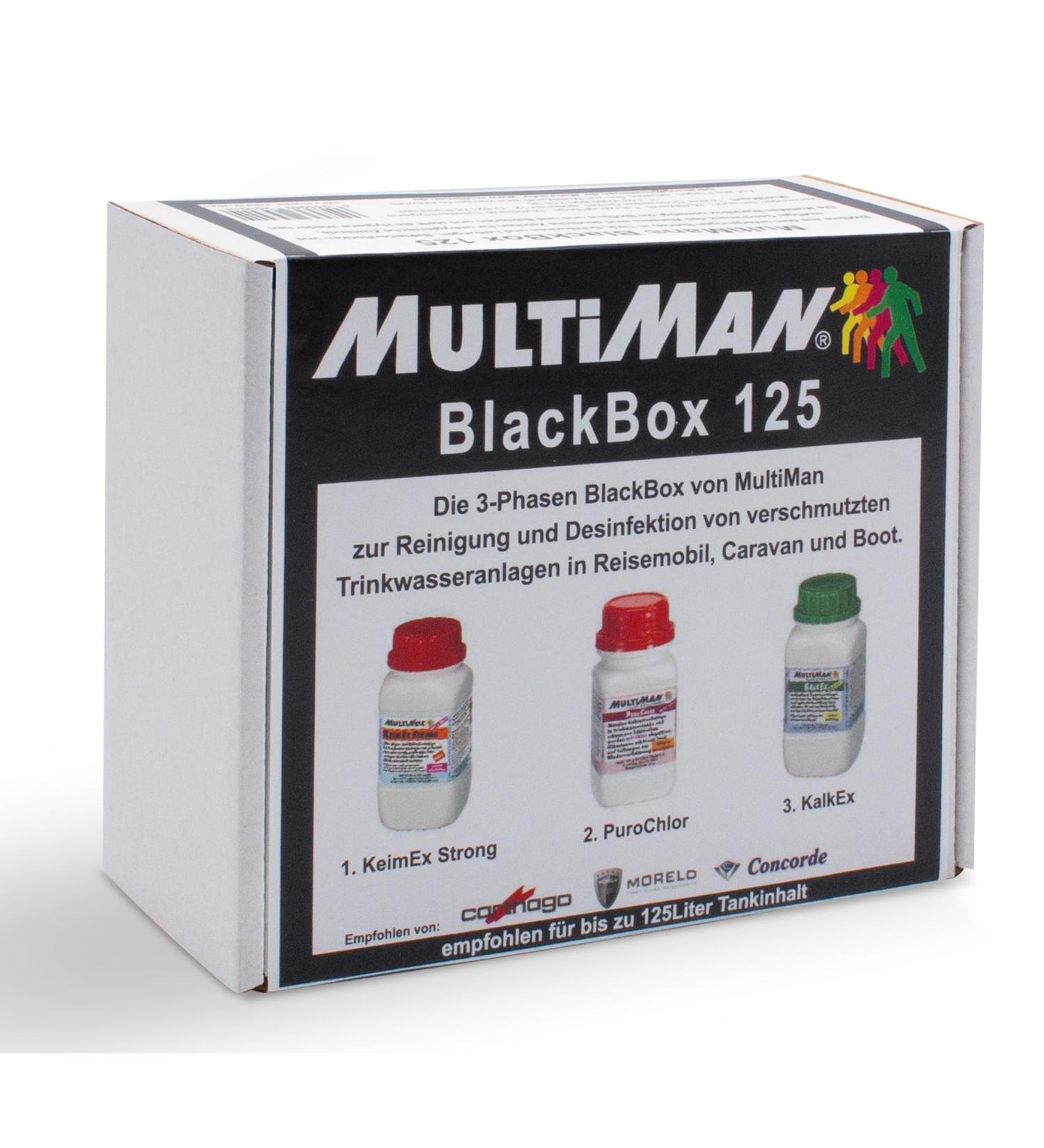 Multiman BlackBox for cleaning drinking water systems (renovation and cleaning) tanks from 10 -125 l