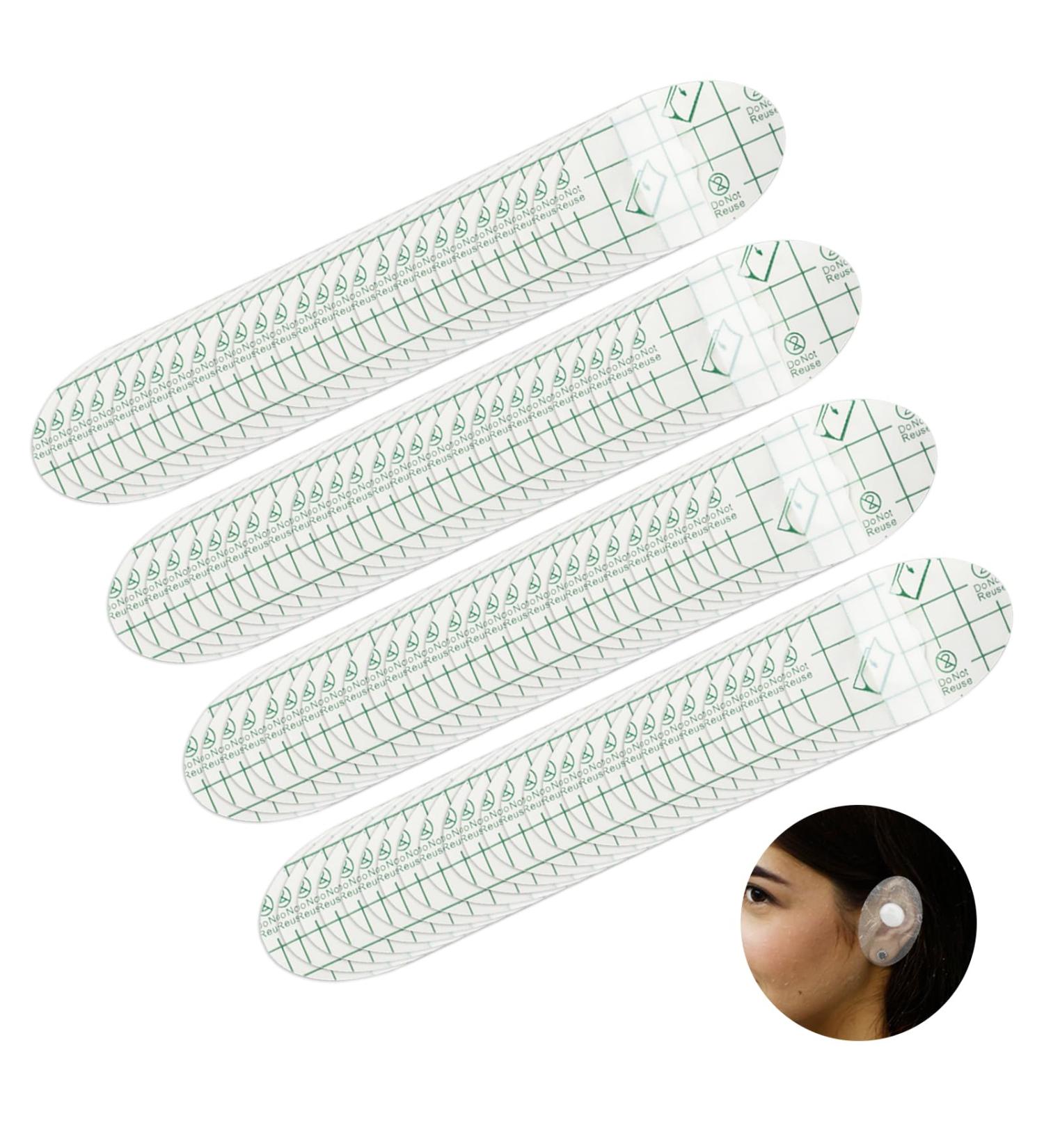 120 Pcs Waterproof Swimming Ear Covers for Kids | Disposable Plastic Ear Plugs & Ear Stickers for Shower Surfing & Snorkeling - Buy Online on GoSupps.com