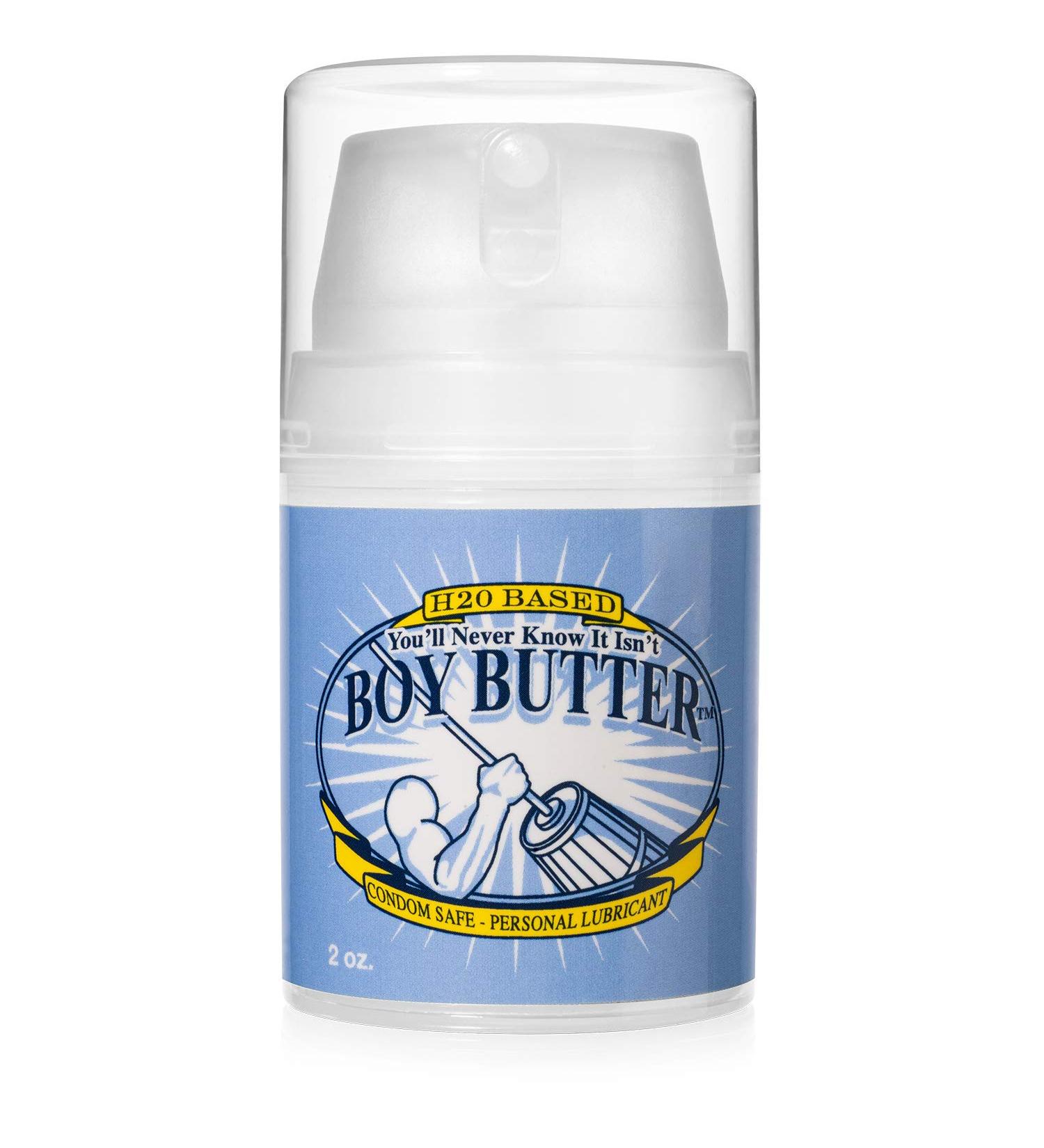 Boy Butter H2O Formula Water Based Lubricant Personal Lubricants for Privacy with Vitamin E and Shea Butter Non-Sticky Washable and Clear Non-Staining Lube Made in the USA 2oz H2O 59 ml (Pack of 1) - Buy Online on GoSupps.com