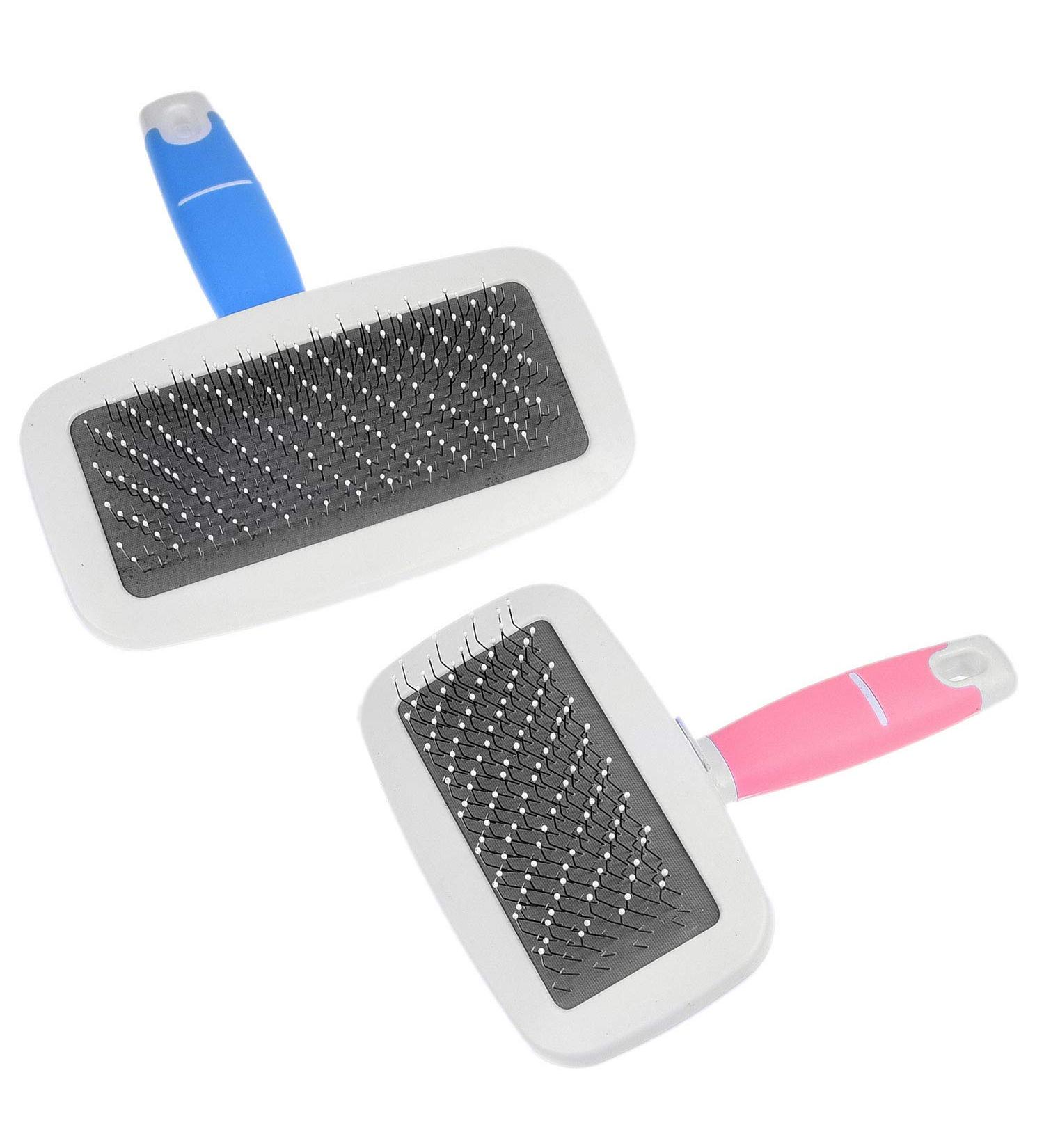 Pet Brush & Nail Clipper Set - Grooming Dogs Cats & Pets, Remove Mats, Reduce Shedding, Comfortable Grip - Large & Small Sizes - Buy Online on GoSupps.com