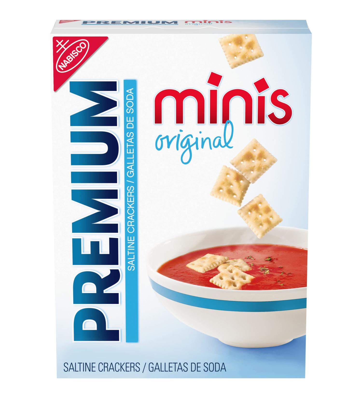Premium Original Mini Saltine Crackers - 11 oz | High-Quality Snack Option - Buy Online on GoSupps.com