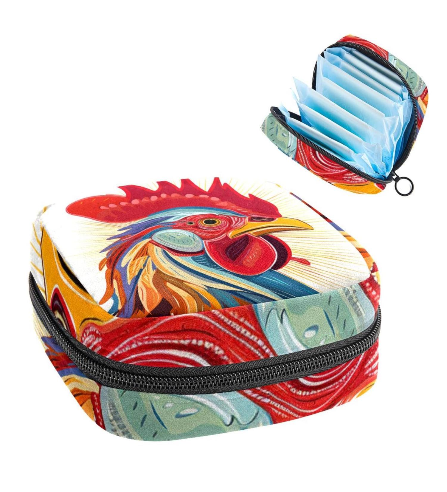 Buy Period Bag - Sanitary Napkin Storage & Tampon Holder for Purse | Classic Design | 4.7x6.6x6.6 in | International Shipping Available - Buy Online on GoSupps.com