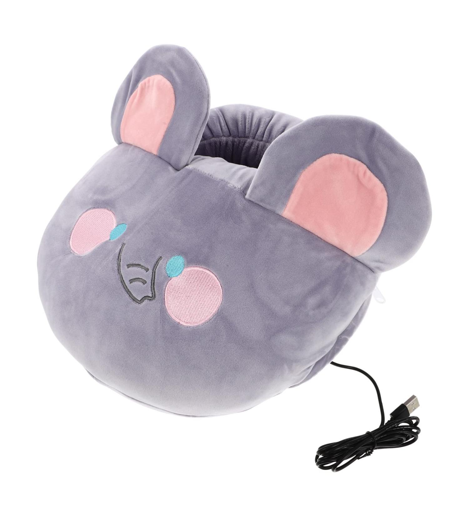 FOMIYES USB Foot Warmer Slippers - Cozy Warm Shoes with Heater for Comfort | 30x26cm - Ideal for Cold Weather - Buy Online on GoSupps.com