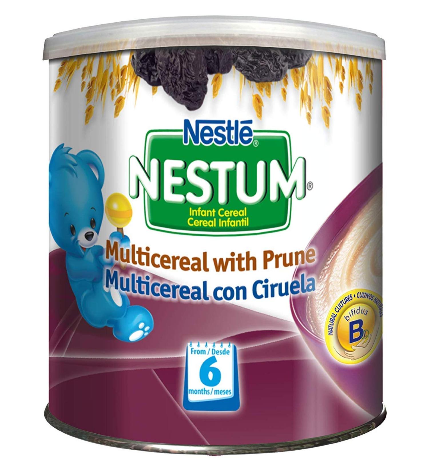 Gerber Baby Cereal Nestle Nestum Multicereal with Prune 9.5oz - Pack of 1 - Buy Online on GoSupps.com