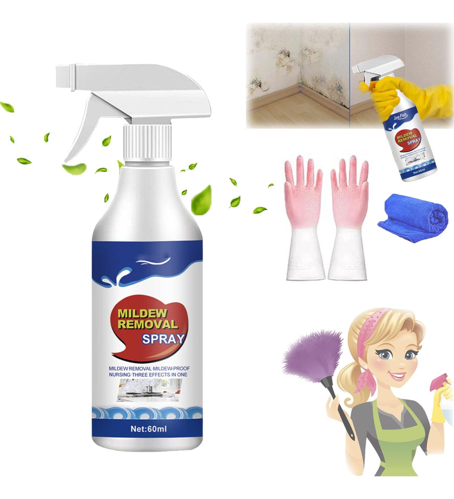 Wall Stain Removal Spray Wall Paint Cleaning Drywall Repair Spray Stubborn Wall Stains Remover Cleaner Spray Multi Purpose Powerful Descaling Cleaning Agent (1PCS) - Buy Online on GoSupps.com