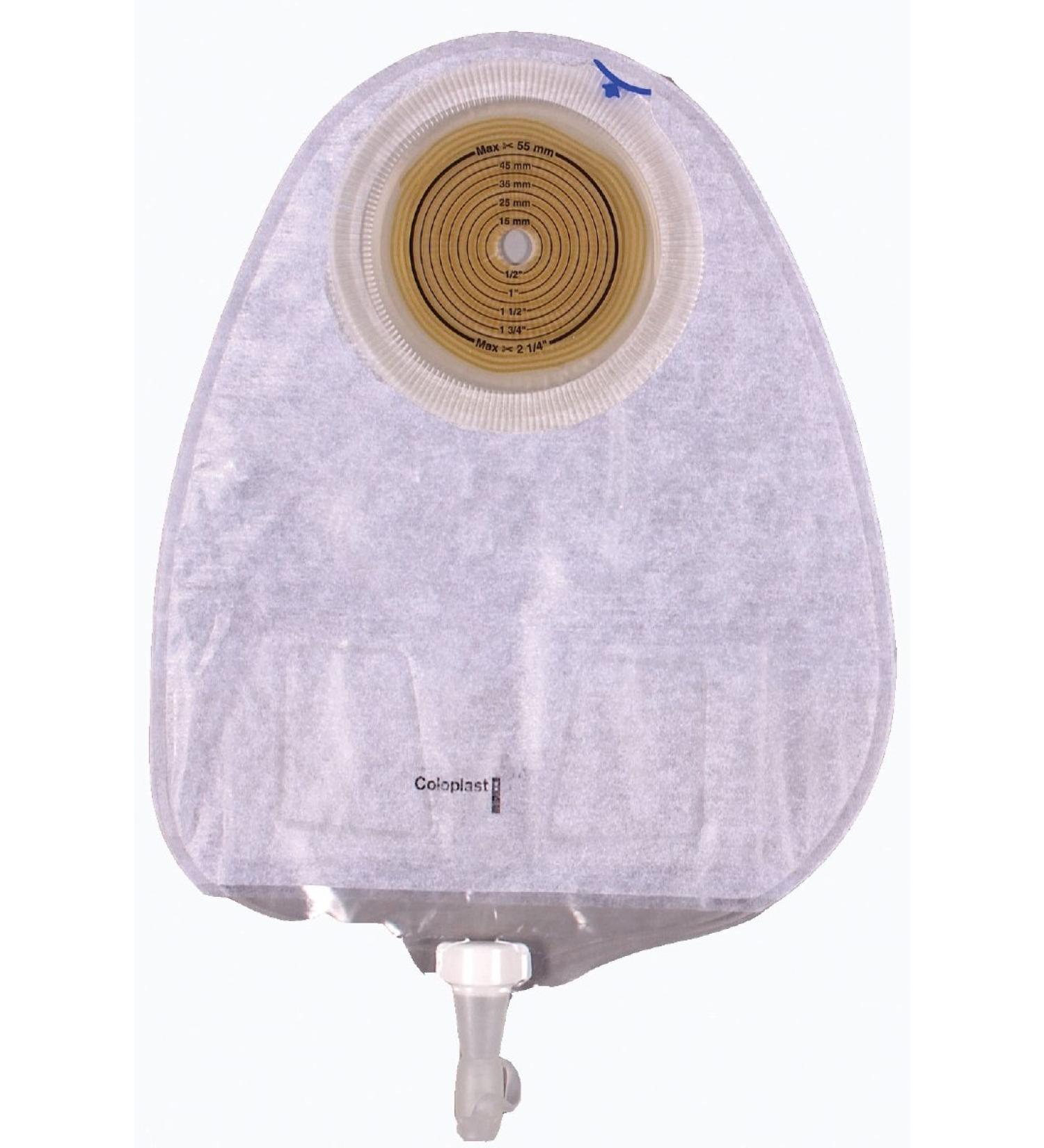 Assura One-Piece Urostomy Multi-Chamber Pouch ( POUCH UROSTOMY TRANSP MAXI 40MM ) 10 Each / box