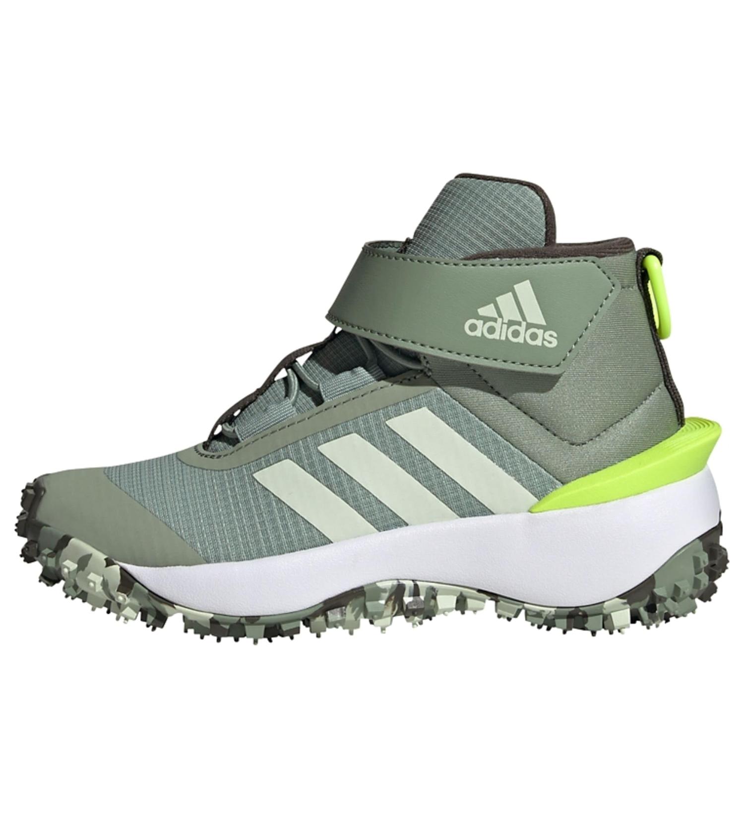 Buy adidas Unisex Kinder Fortatrail Shoes for Kids - High 36 2/3 EU - Silver Green Linen Green Lucid Lemon | International Shipping Available - Buy Online on GoSupps.com