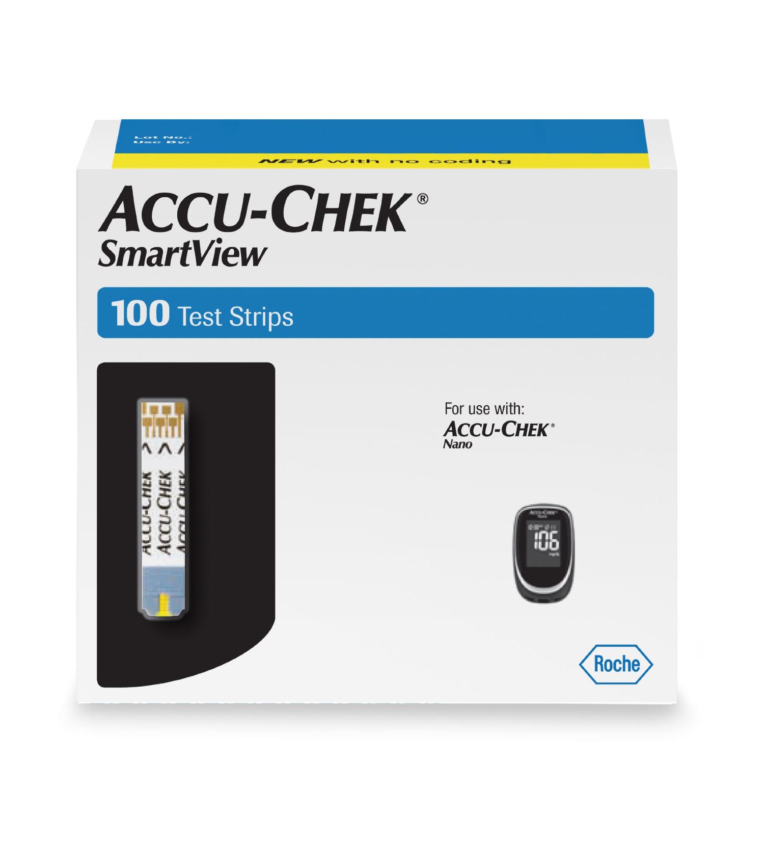 Accu-Chek Smart View Test Strips 100 Count