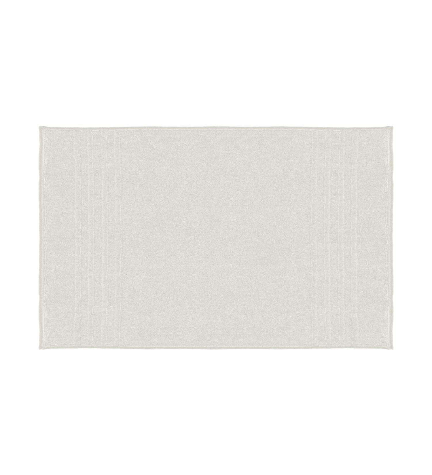 Hotel Luxury Bamboo Viscose-Cotton XL Bath Mat 28X44 - White Oversized Bath Rug - Buy Online on GoSupps.com