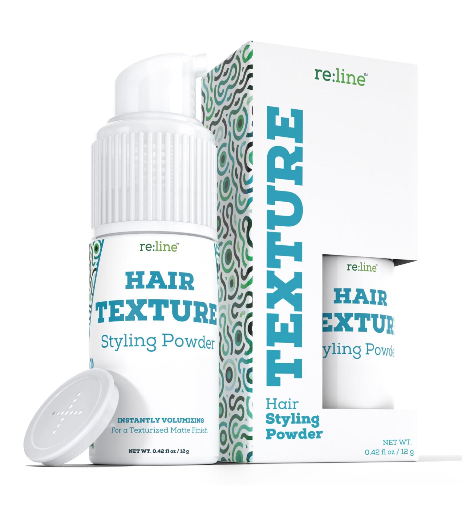 Natural Matte Hair Texture Styling Powder | Texturizing & Volumizing Spray for Men & Women - Perfect for Straight Curly & Wavy Hair - Buy Online on GoSupps.com