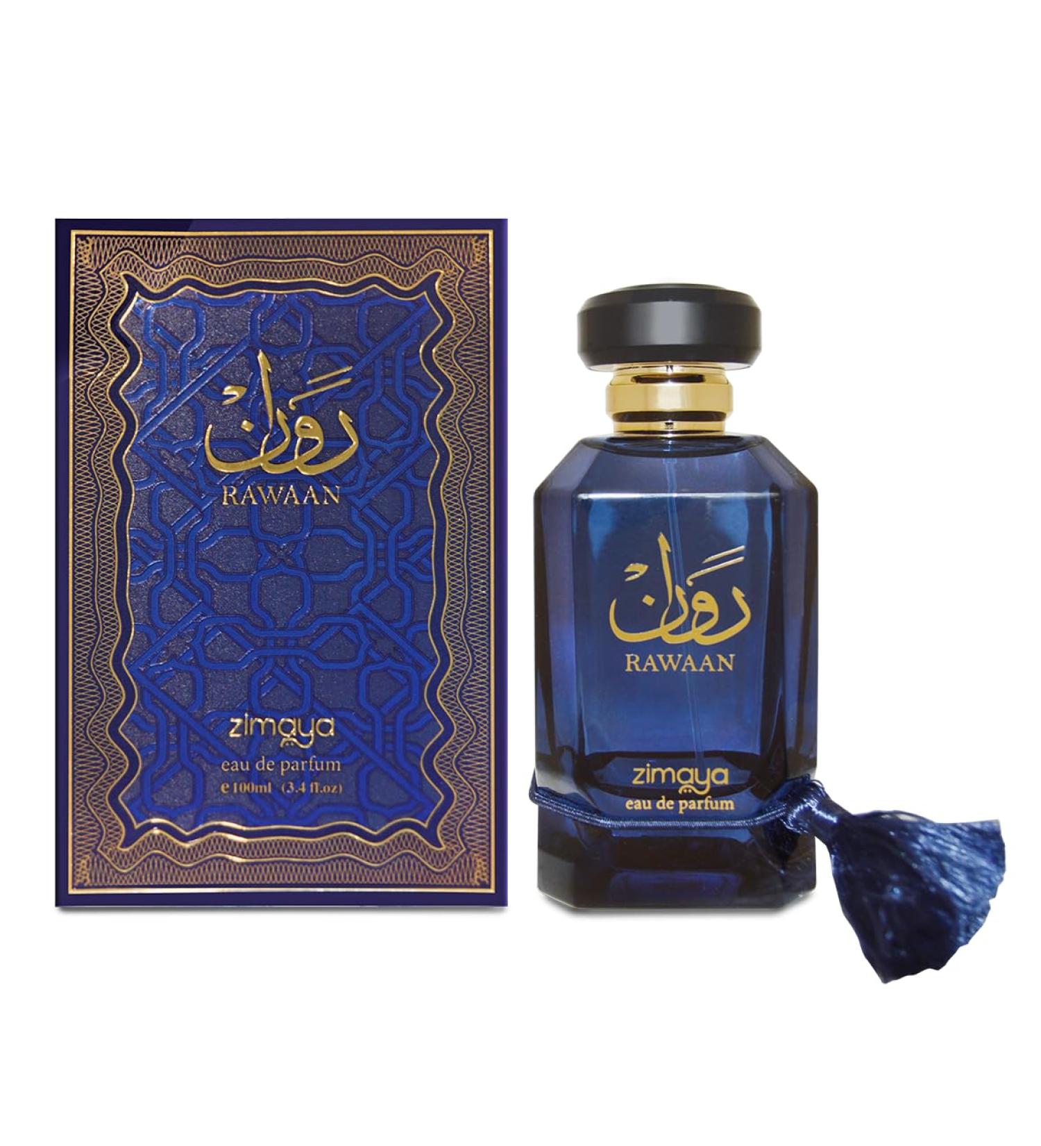 Afnan Zimaya Rawaan Eau de Parfum Spray for Unisex 3.4 Ounce