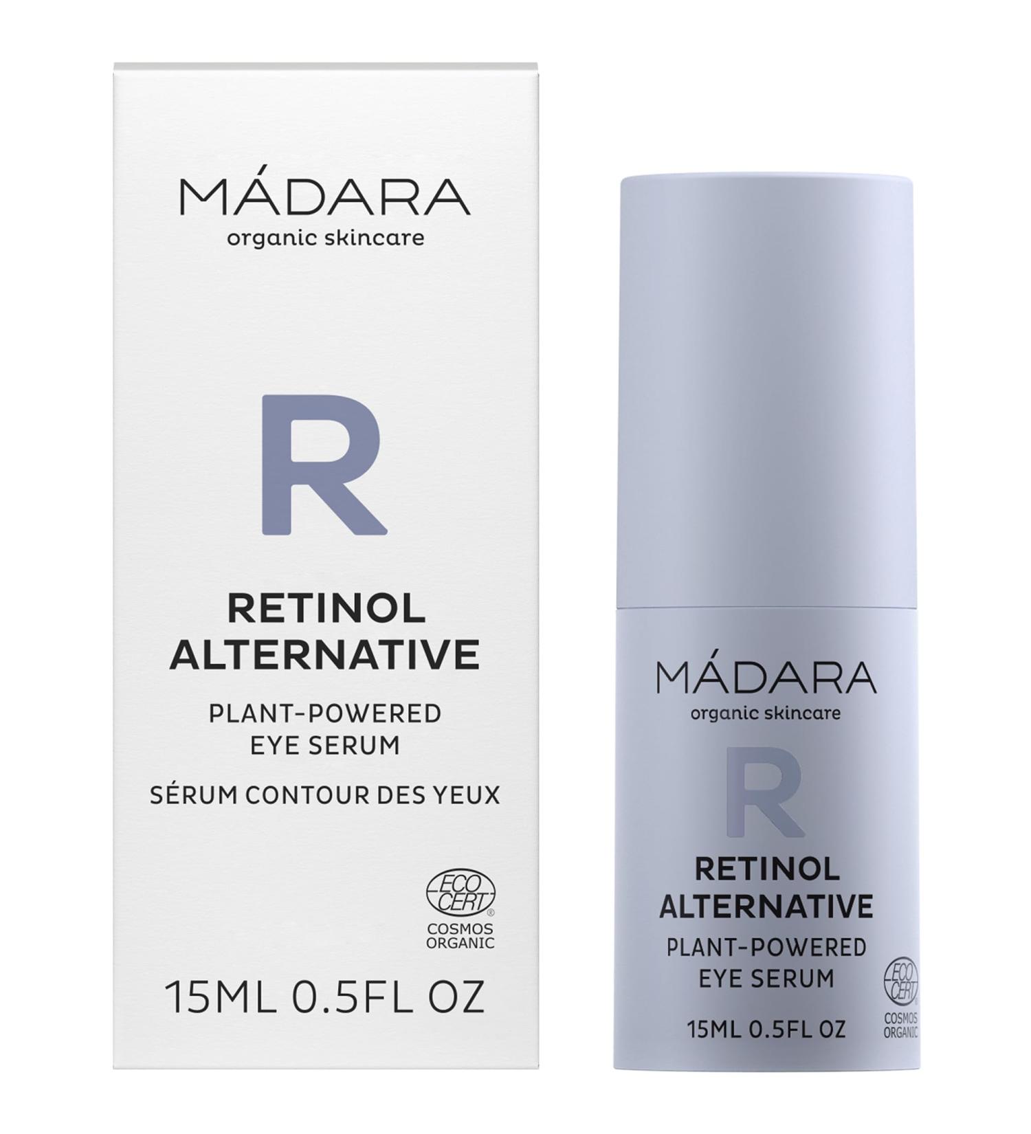MADARA M DARA Retinol Alternative plantbased eye serum 15 ml antiaging care against wrinkles crows feet dark circles and swelling Bidens Pilosa & Birch water dermatologically tested vegan - Buy Online on GoSupps.com