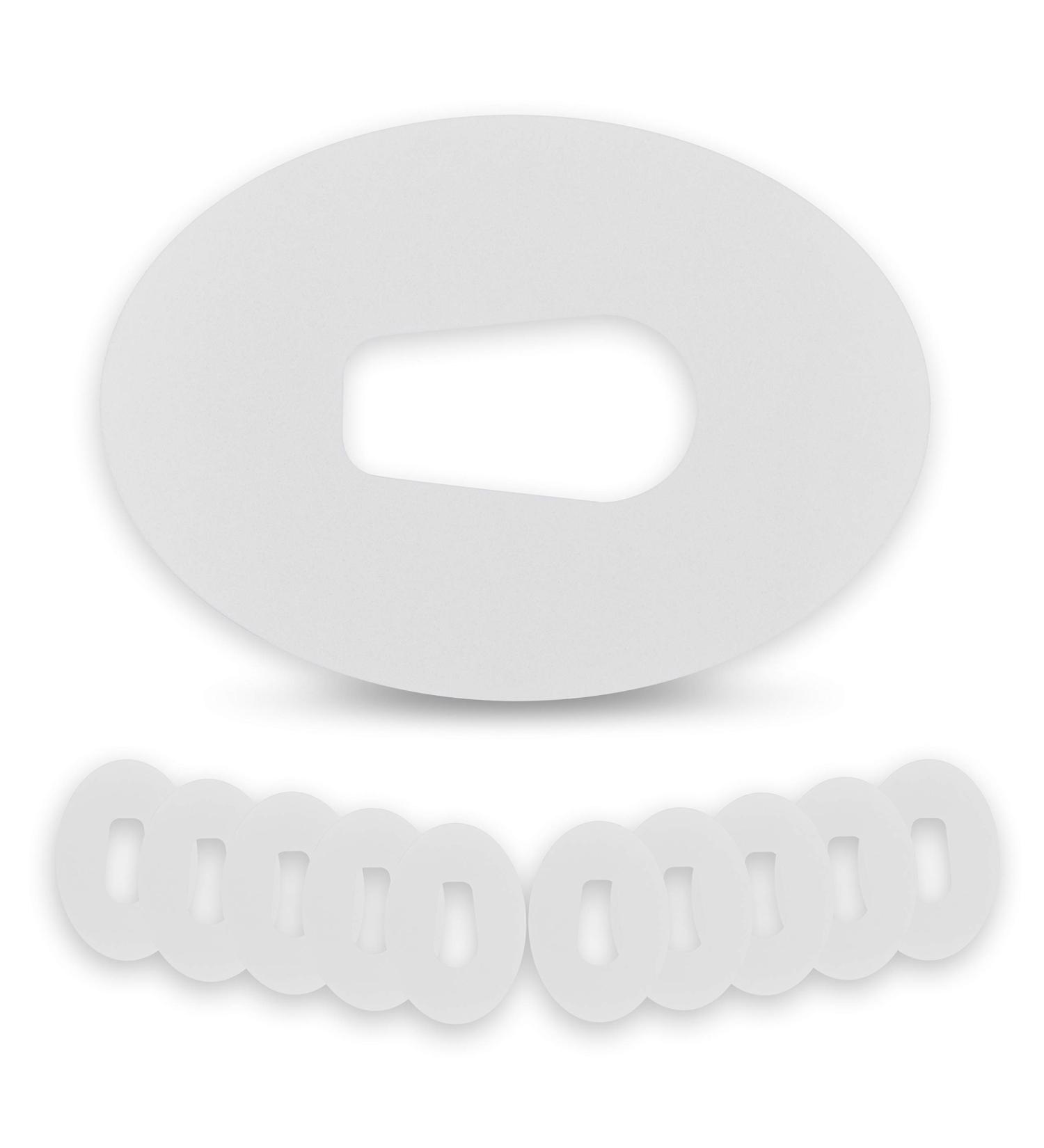 ExpressionMed Dexcom G6 Adhesive Patch (10-Pack) - Waterproof CGM Tape - Made in USA (White) - Buy Online on GoSupps.com