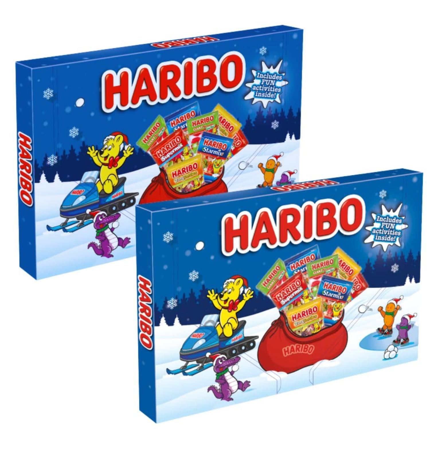 2 x Christmas Selection Box 182g - Haribo's Selection Box - Christmas Sweet Treats For Kids and Adult - Buy Online on GoSupps.com