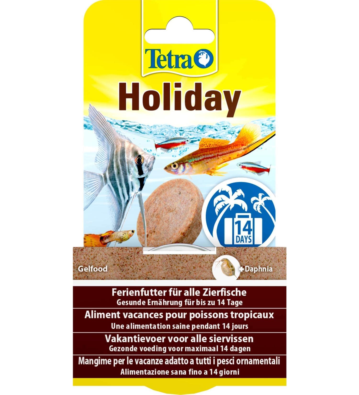 Tetra Holiday Gel Feed Block - 30g Fish Food for Decorative Fish | Balanced Diet & Long-Lasting Nutrition | International Shipping - Buy Online on GoSupps.com