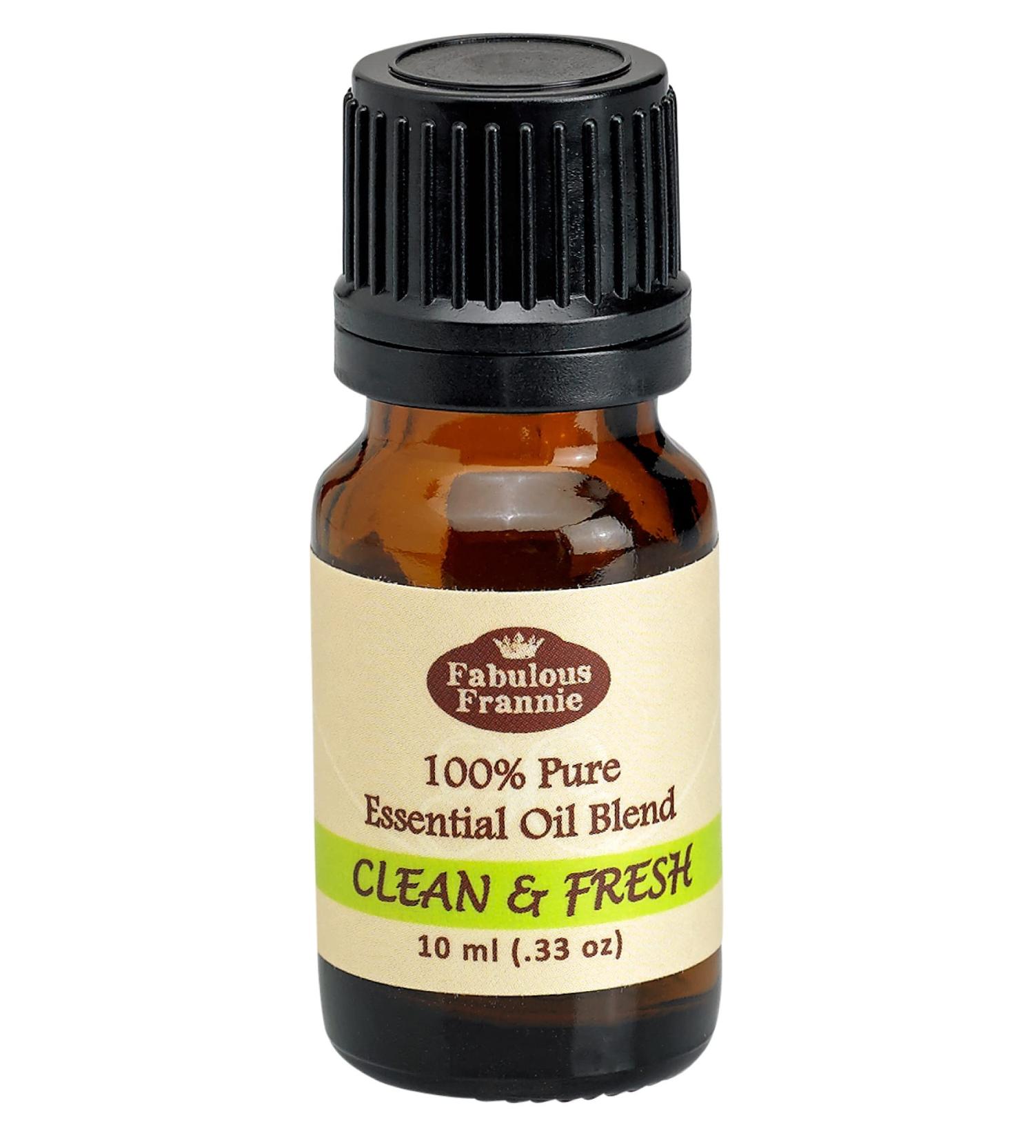 Fabulous Frannie Clean and Fresh Essentials Oil Blend 10ml Made with Lavender and Lemon All Natural Pure Undiluted Essential Oils.