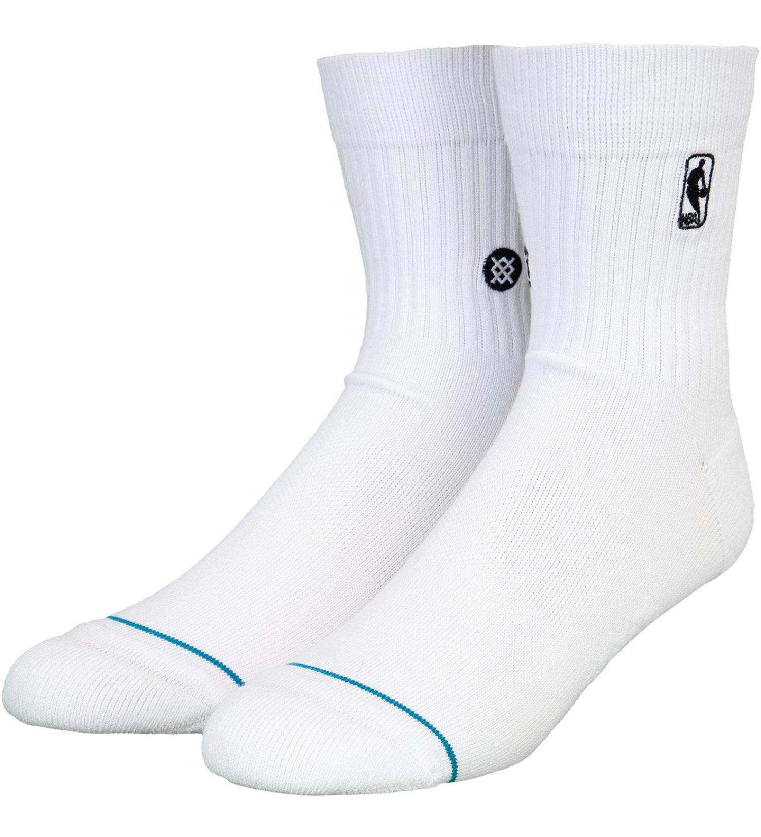 Stance NBA Logoman ST Quarter Socks 38-42 White