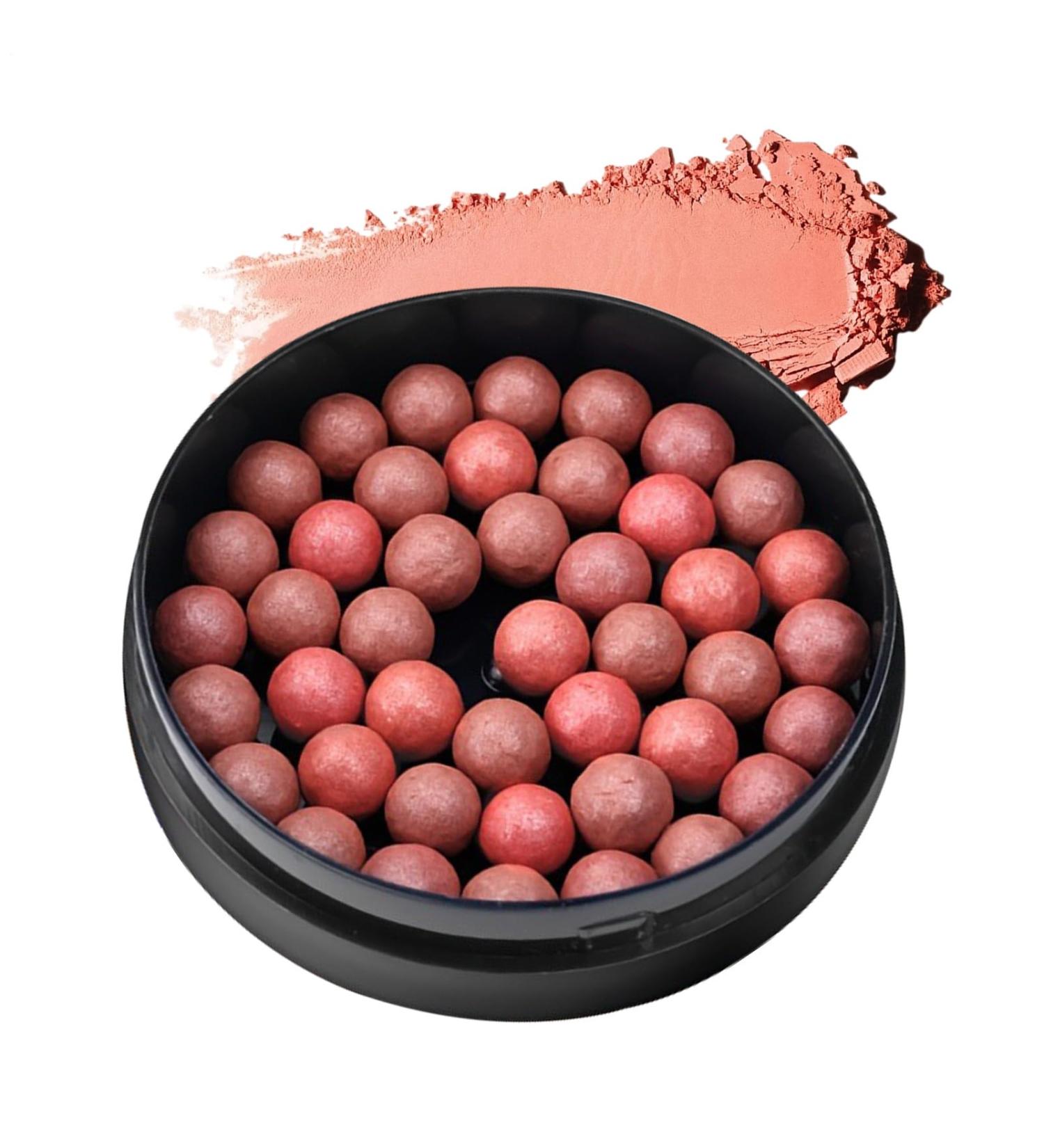  Huehkir Cream Blush - Lightweight Melting Blush Ball-O-Color for Natural and Light Cheeks for Highlighting and Contouring for Women Girls Brides and Travel - Buy Online on GoSupps.com