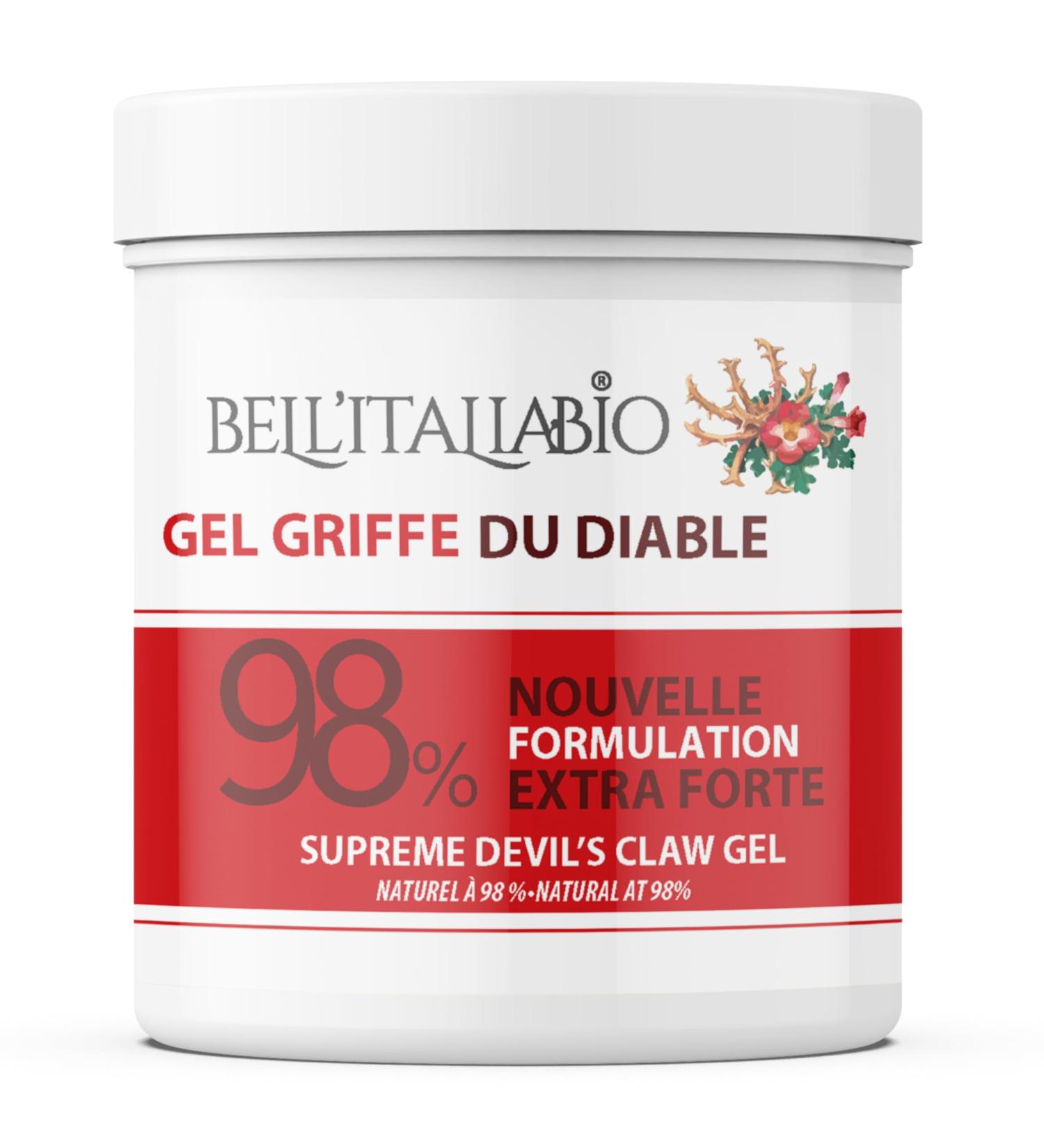 Devil's Claw Extra Strong Gel 98% Devil's Claw Ointment Natural and Professional Formula for Muscle and Joint Massages (550 ML) - Buy Online on GoSupps.com
