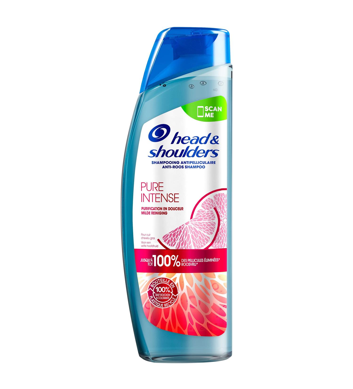 Head & Shoulders Pure Intense Gentle Purification Anti-Dandruff Shampoo - Citrus - Up to 100% Dandruff Eliminated - 6x250ml - Buy Online on GoSupps.com