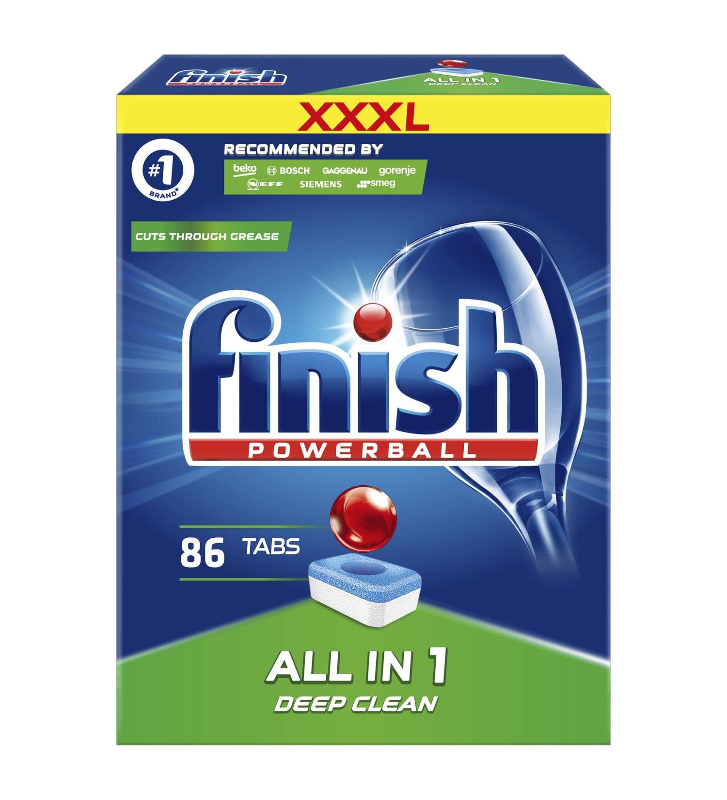 FINISH All-in-1 86 regular tablets - Buy Online on GoSupps.com