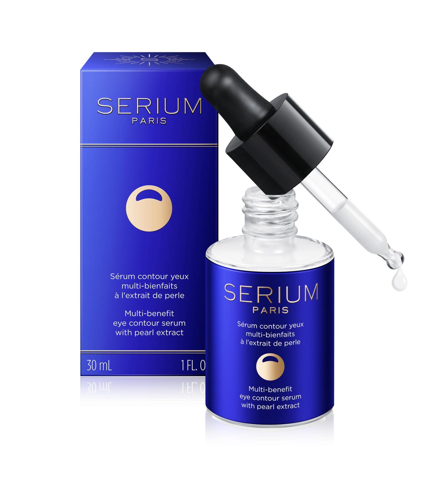 SERIUM - Multi-benefit eye contour serum with pearl extract - 30mL - Buy Online on GoSupps.com