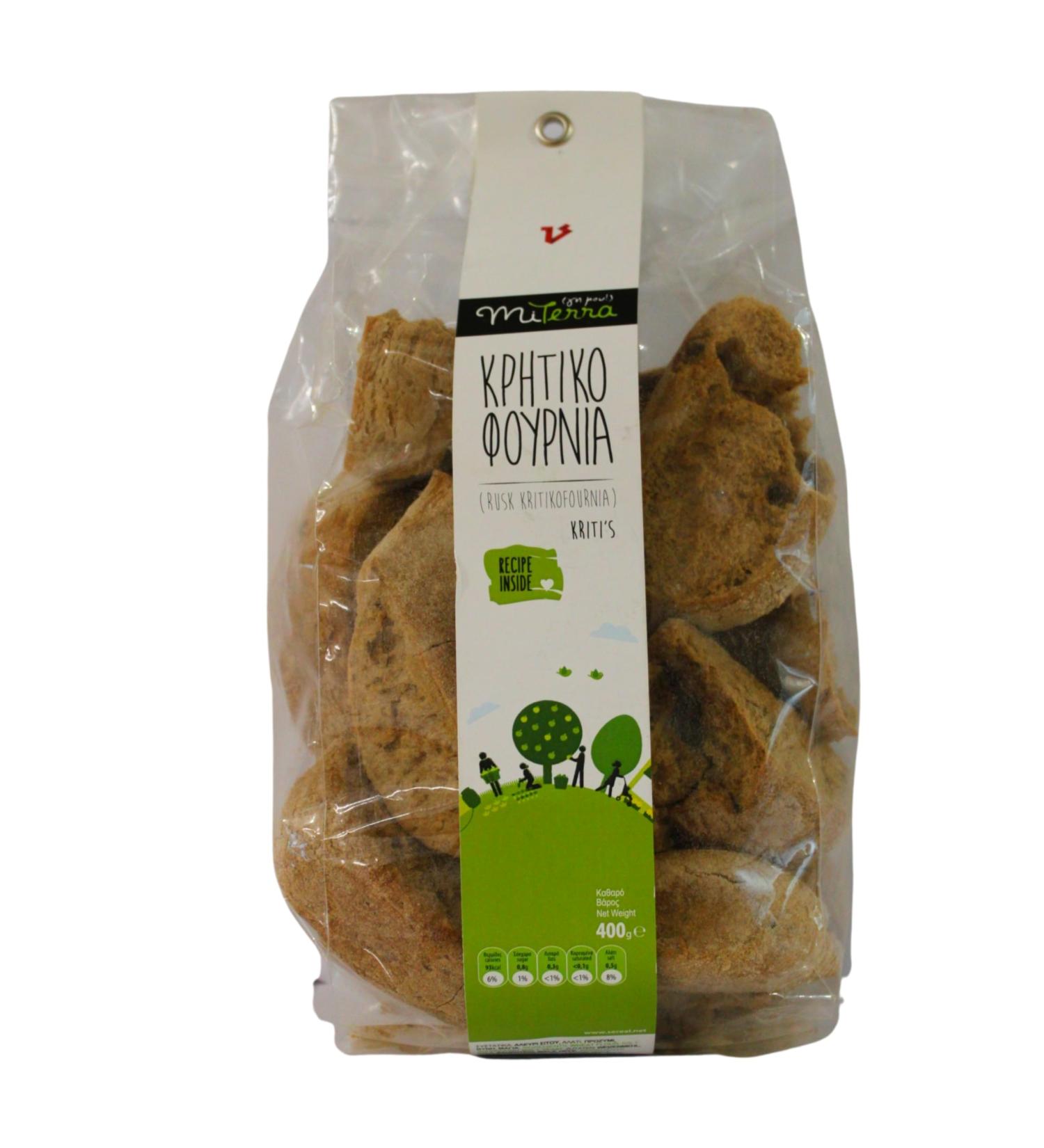 Buy MITERRA Greek Traditional Cretan Rusks - 800g | Authentic & Delicious International Shipping - Buy Online on GoSupps.com