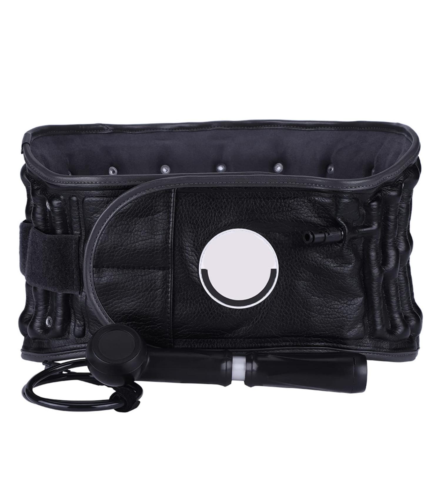 Decompression Back Belt - Strong Support for Lower Back Pain Relief | Lumbar Traction for Men & Women - Buy Online on GoSupps.com