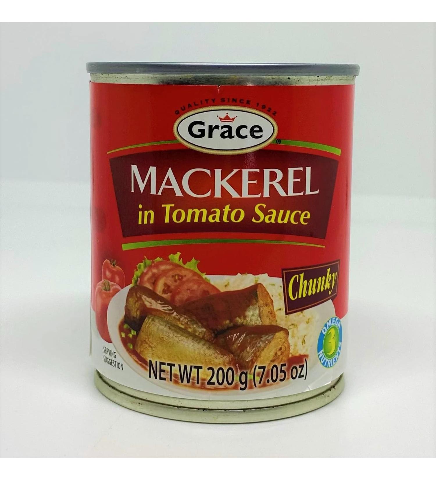 MASGrace Mackerel in Tomato Sauce 200g-Fd