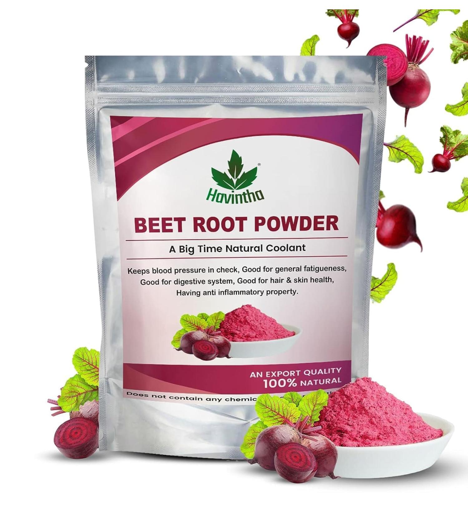 Nutranix Natural Beet Root Powder For Improves Heart Health & Support Blood Pressure Level - 227 gm - Buy Online on GoSupps.com