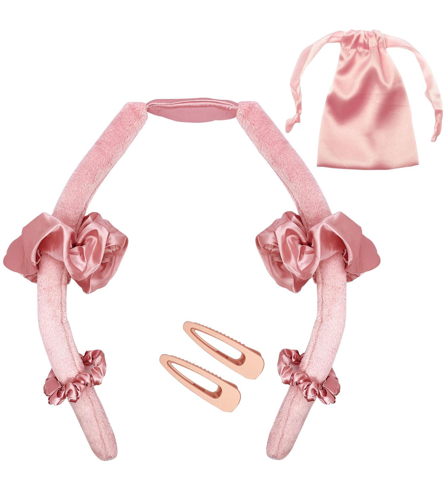 Heatless Curling Rod Headbands - Natural Wave Hair Curling Set for Long Hair - Women's Soft Hair Roller Styling Tools - Buy Online on GoSupps.com